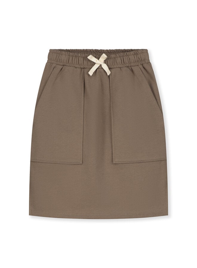 Midi Pocket Skirt GOTS - Brownie