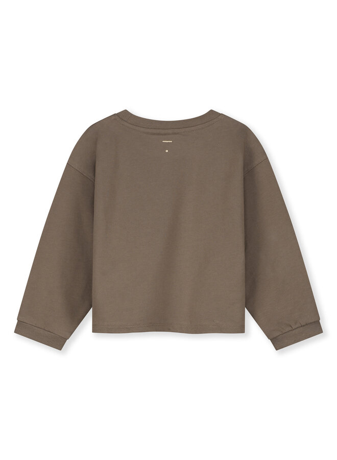 Gray Label | Cropped Sweatshirt GOTS - Brownie