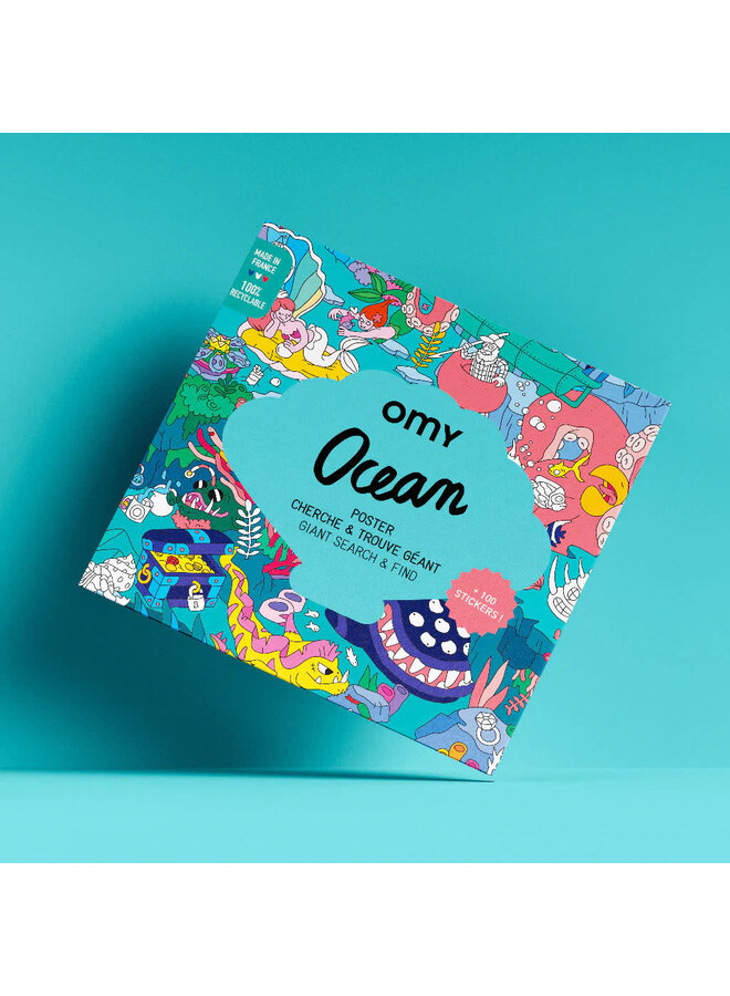 Giant Sticker Poster - Ocean