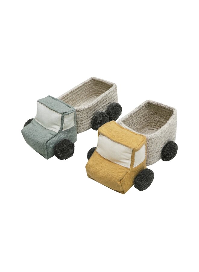 Set of 2 Mini Truck Baskets