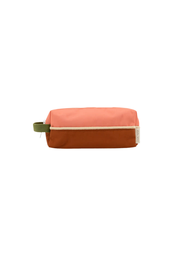 Pencil Case - Farmhouse Collection - Flower Pink + Willowbrown