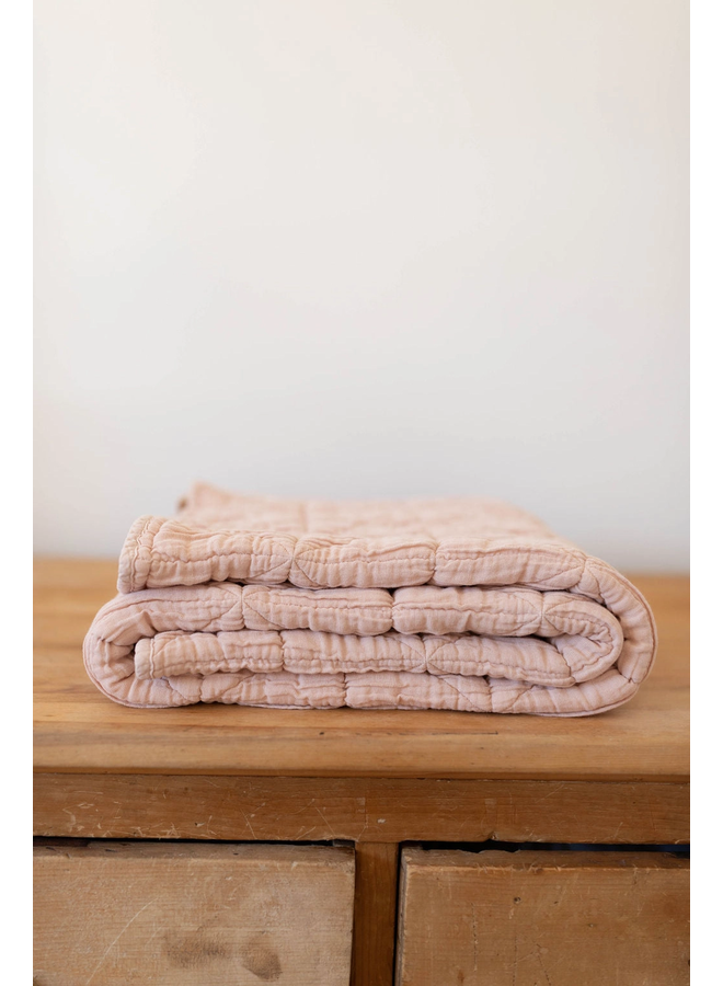 Quilted Blanket - Petal