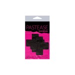 Pastease® Premium Pasties Pastease® Plus X: Matte Black Cross Nipple Pasties
