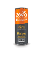 Zevia Soda Zevia - Energy Drink, Mango Ginger (355ml)