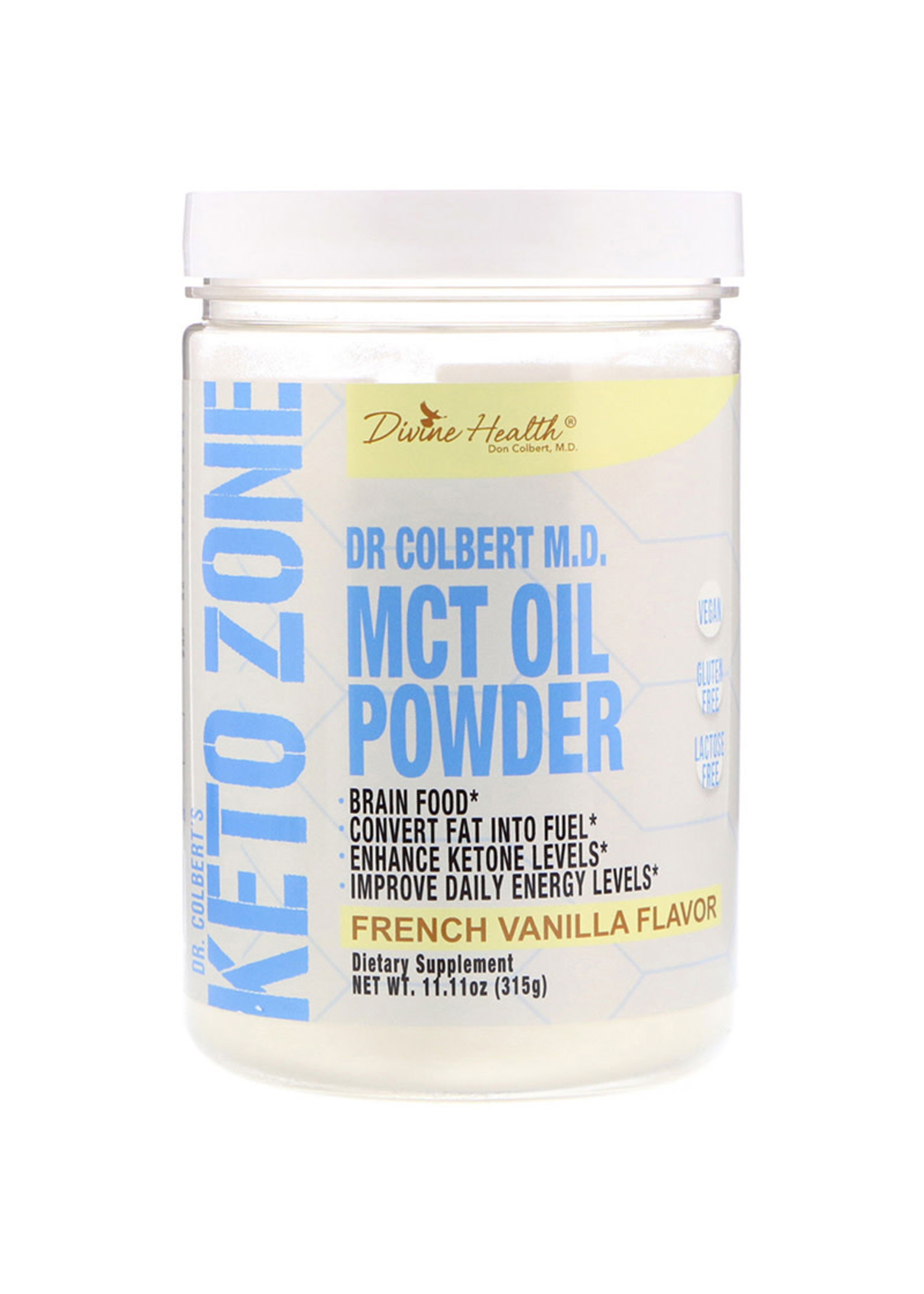 Devine Health Divine Health - Keto Zone MCT Oil, Frenh Vanilla (11.11oz)
