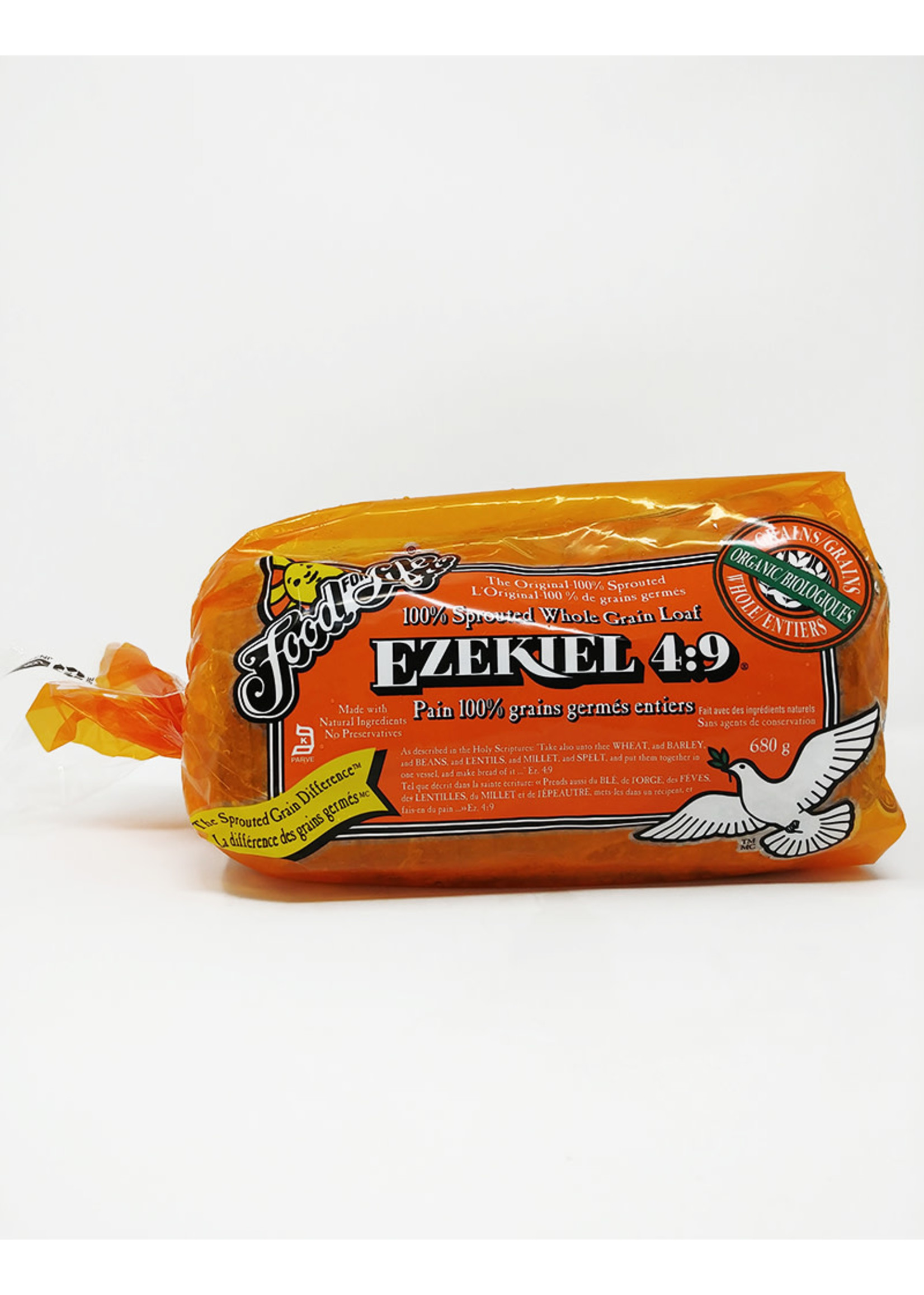 Food for Life FFL - Bread, Ezekiel 4:9 Sprouted Grain & Seed