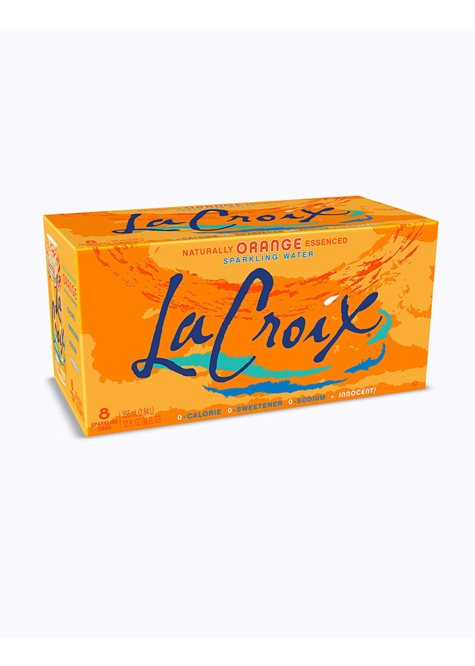 La Croix La Croix - Sparkling Water, Orange (8pk)