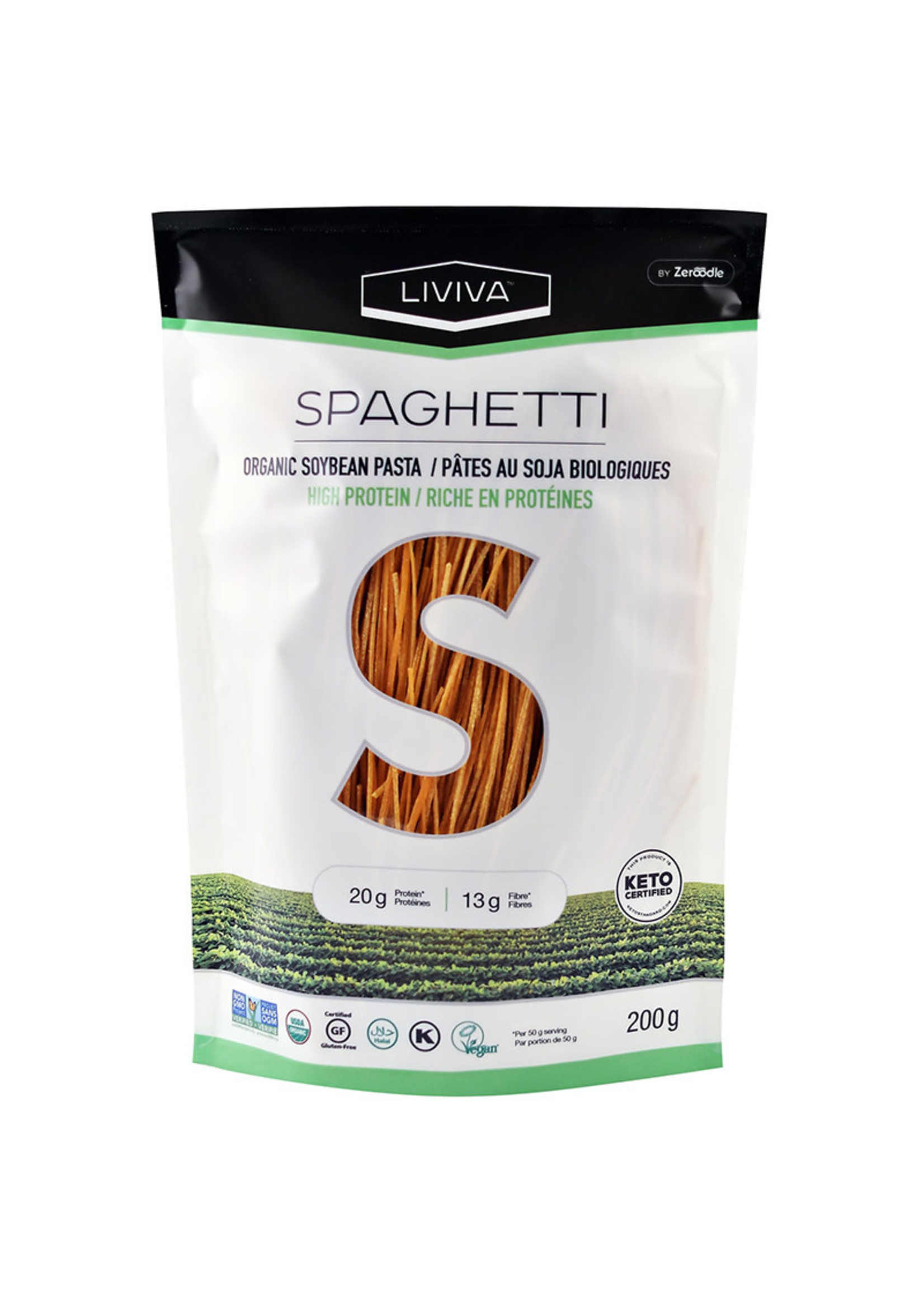 Liviva by Zeroodle Liviva - Soybean, Spaghetti