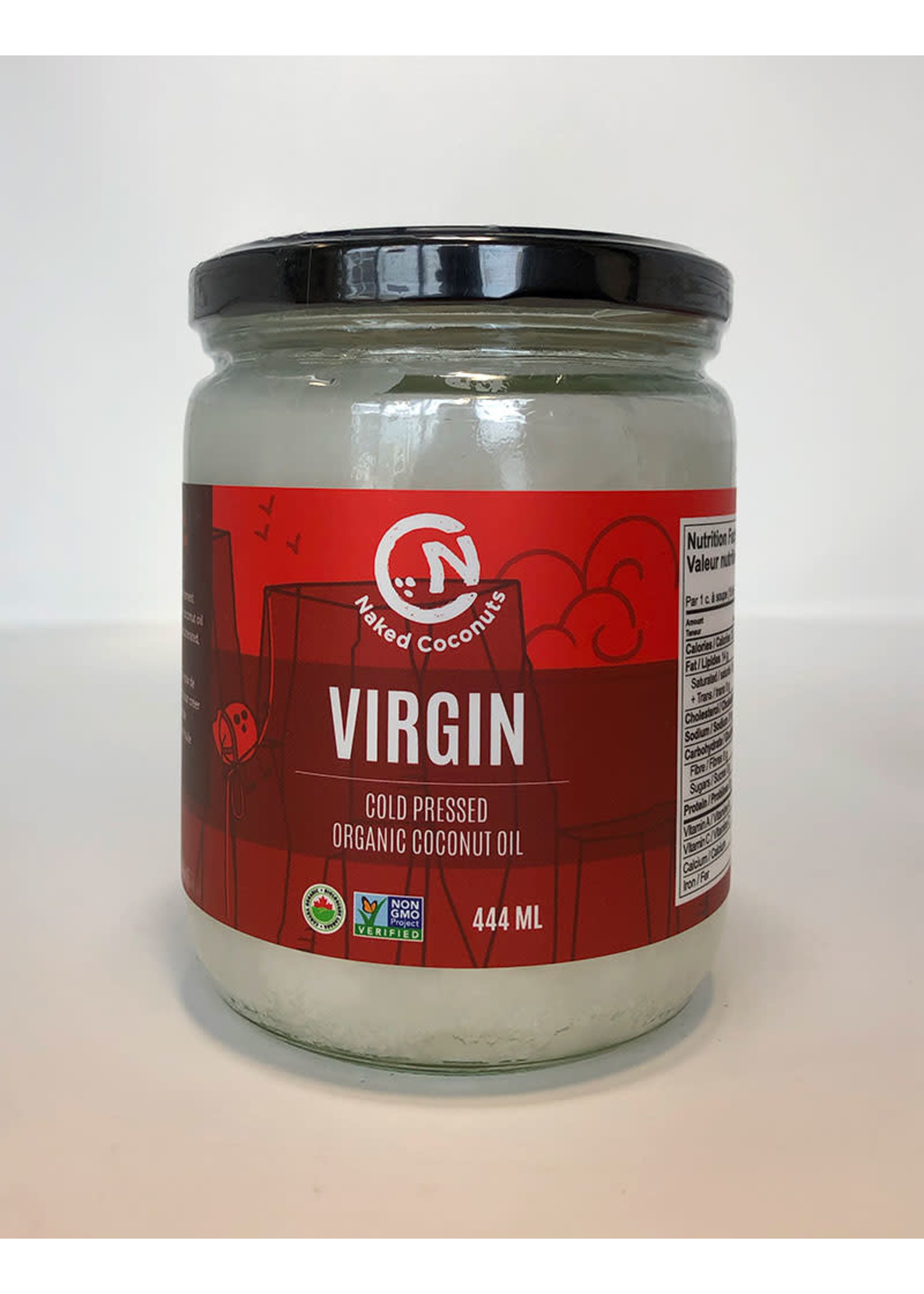 Naked Coconuts Naked Coconuts - Virgin Coconut Oil (444ml)