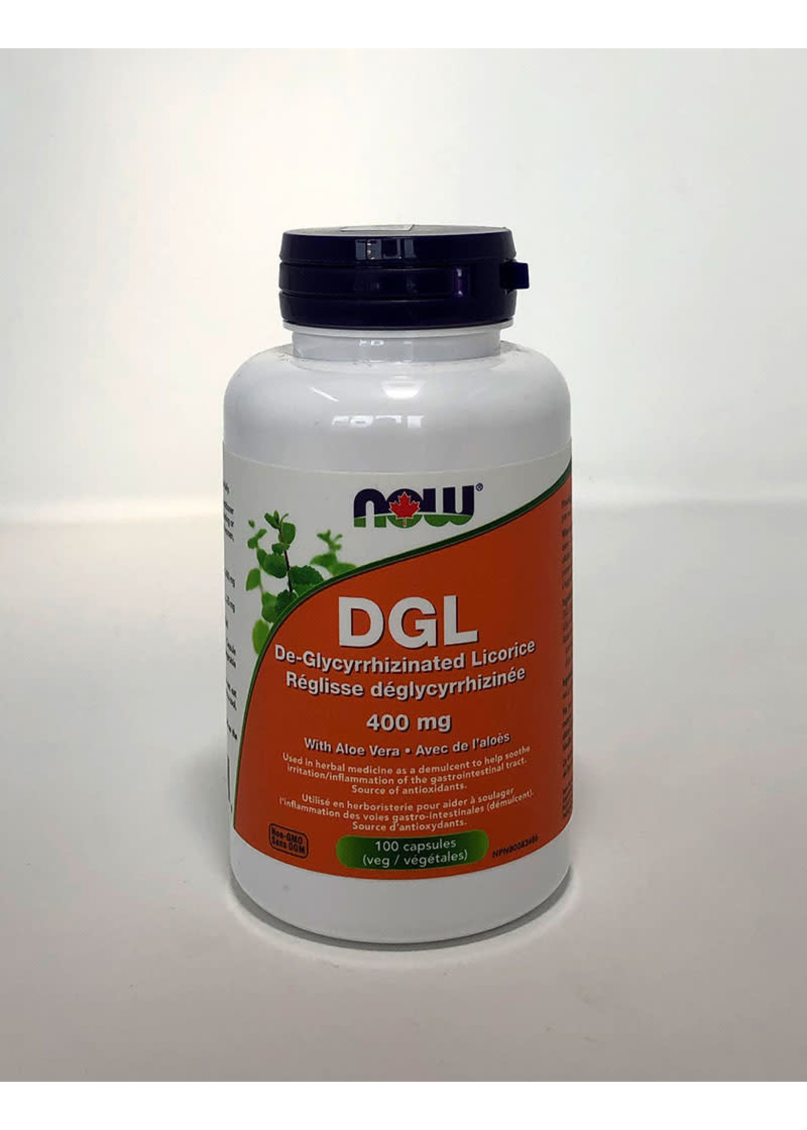 NOW Foods NOW Foods - DGL 400mg with Aloe (100vcaps)