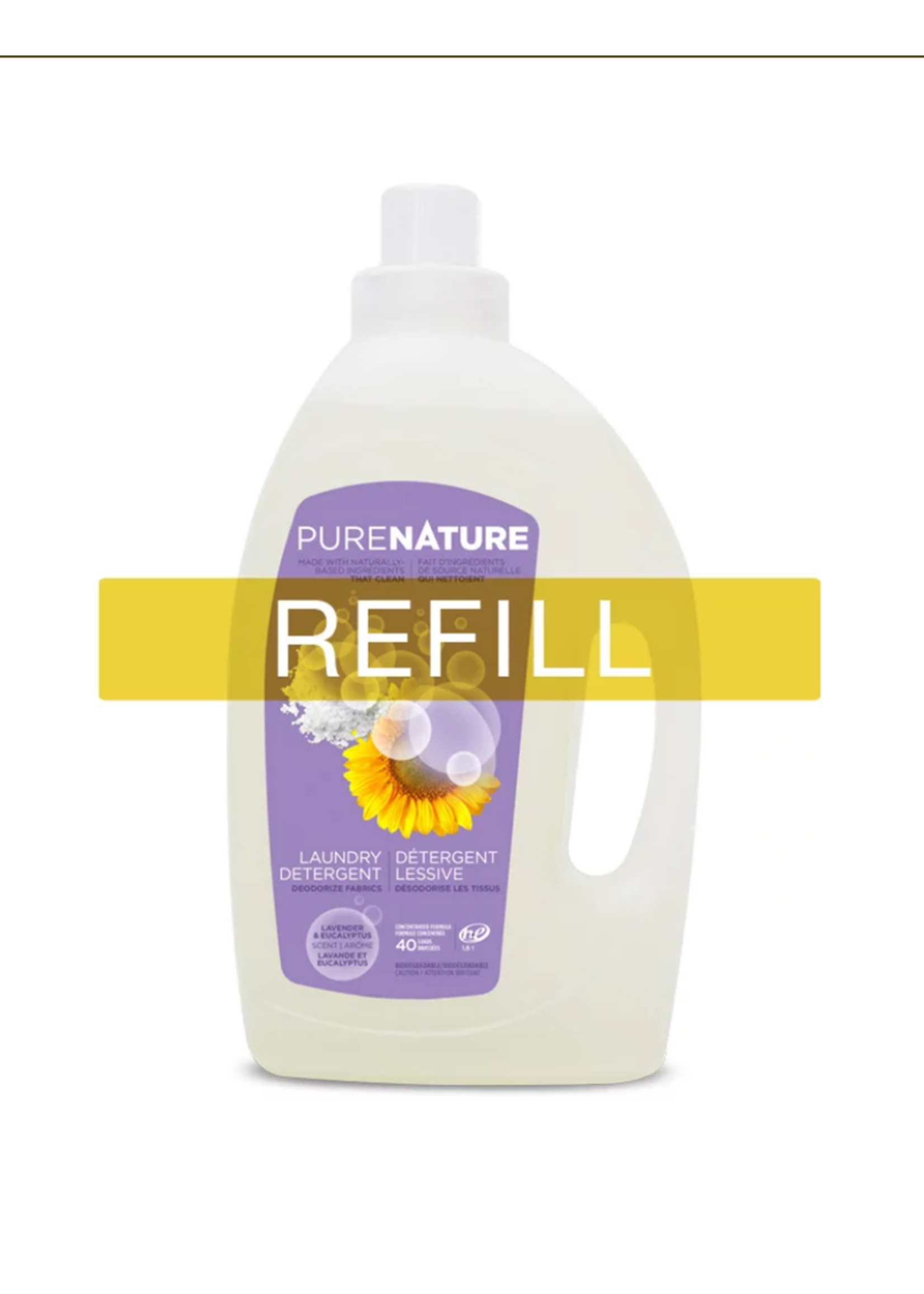 Purenature Purenature - Laundry Detergent, Lavender & Eucalyptus/Orange & Grapefruit - REFILL