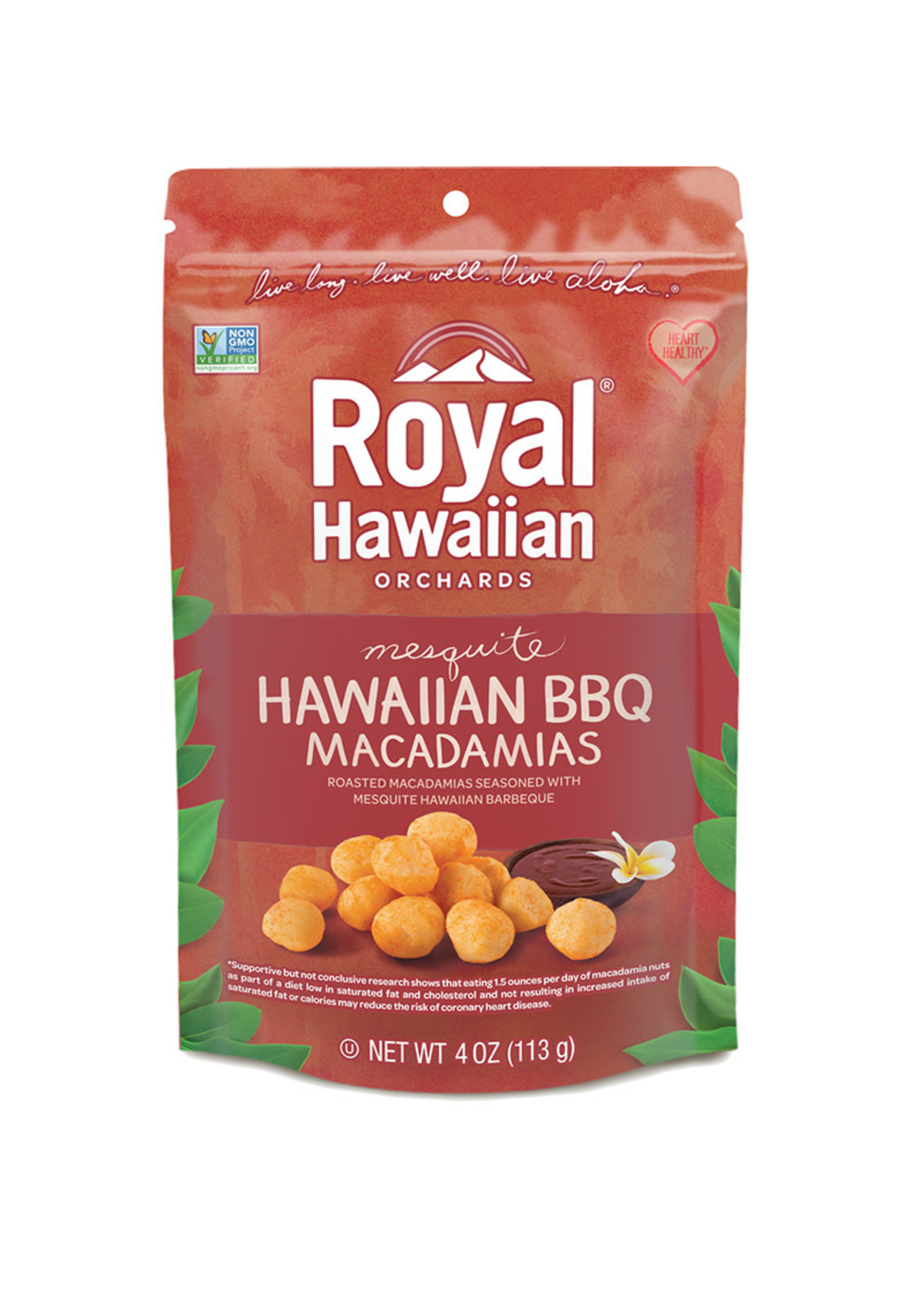 Royal Hawaiian Orchards Royal Hawaiian Orchards - Macadamia Nuts, BBQ (113g)