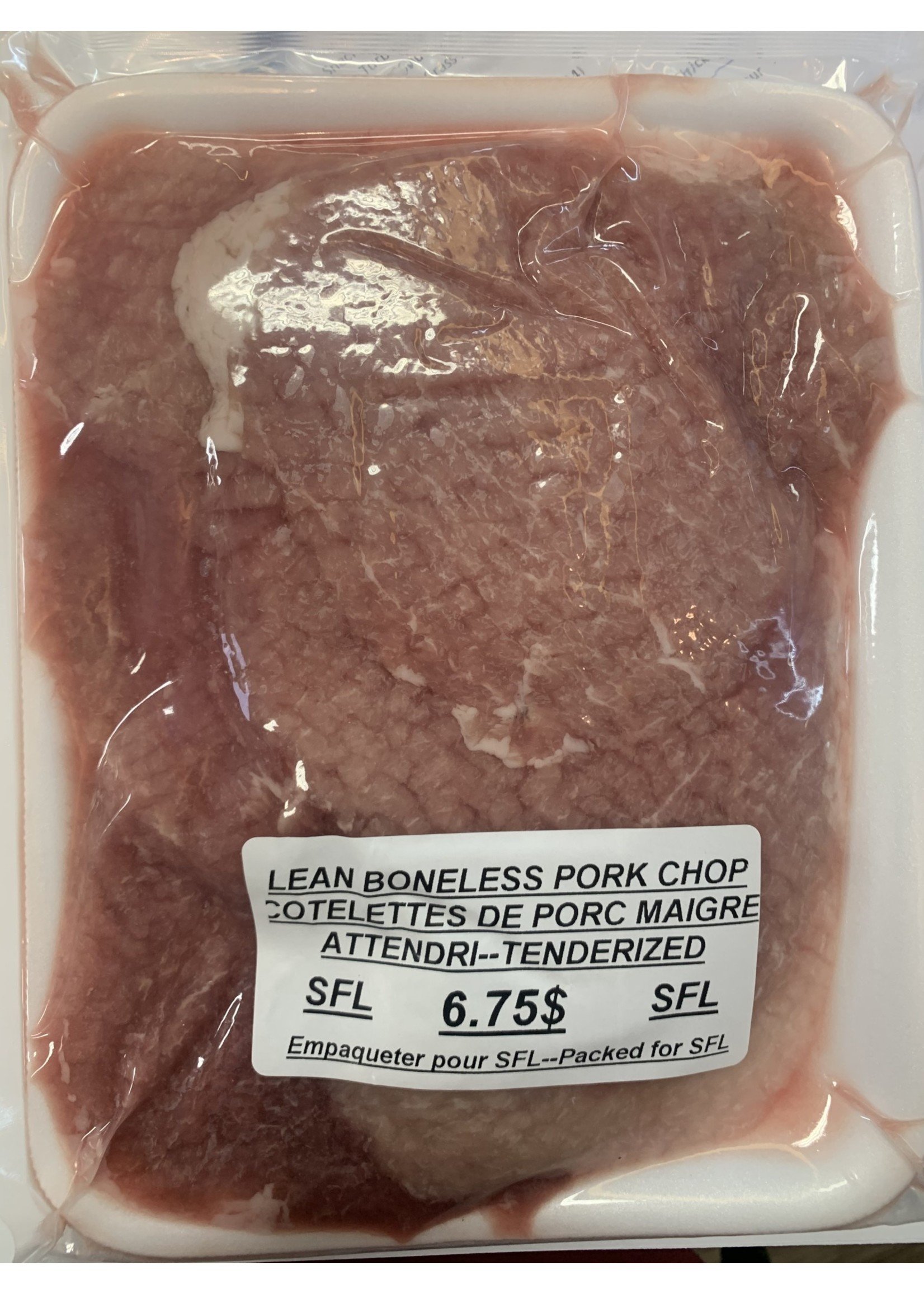 Simply For Life SFL - Tenderized Pork Chop