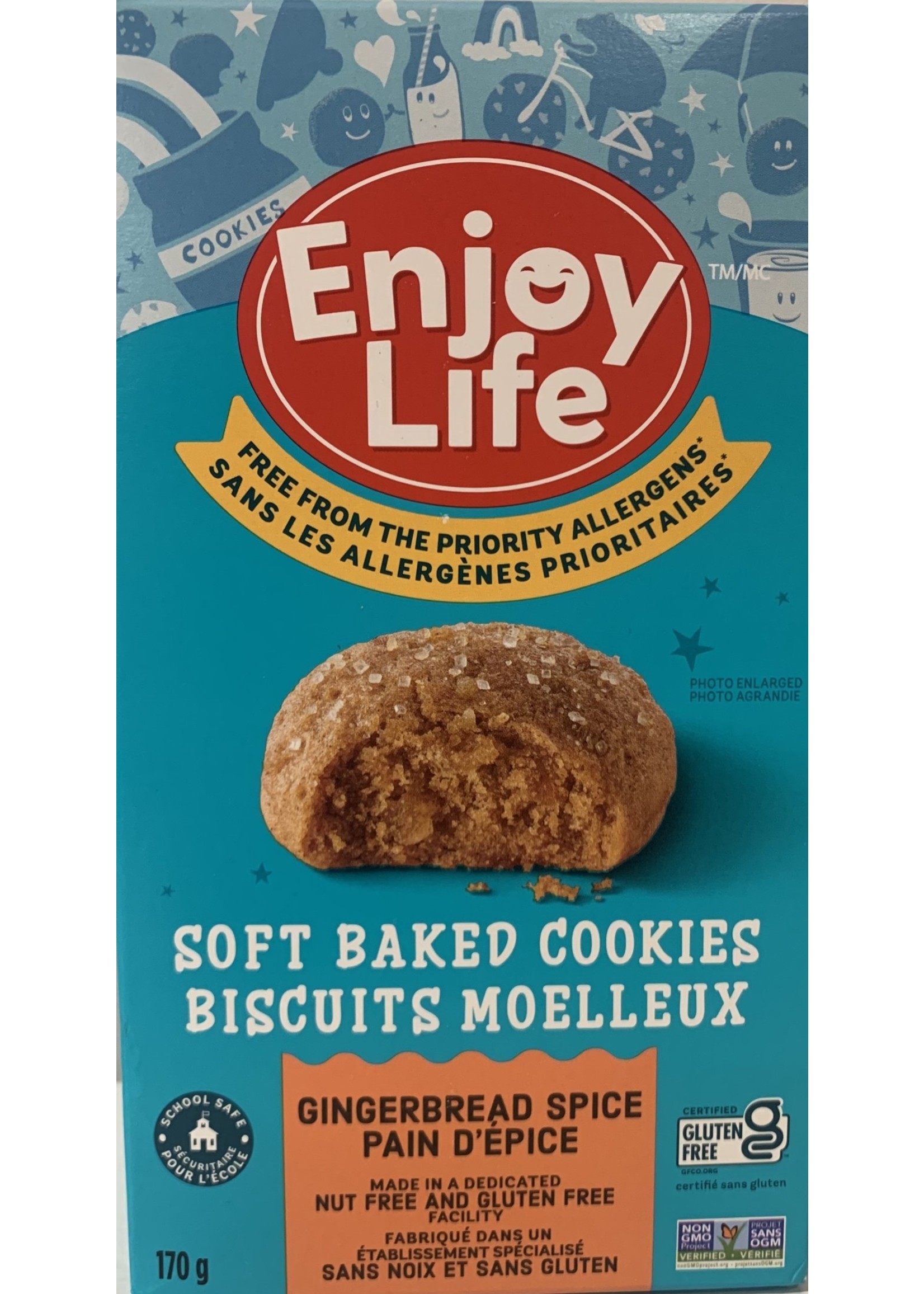 Enjoy Life Enjoy Life - Soft Baked Cookies, Gingerbread Spice