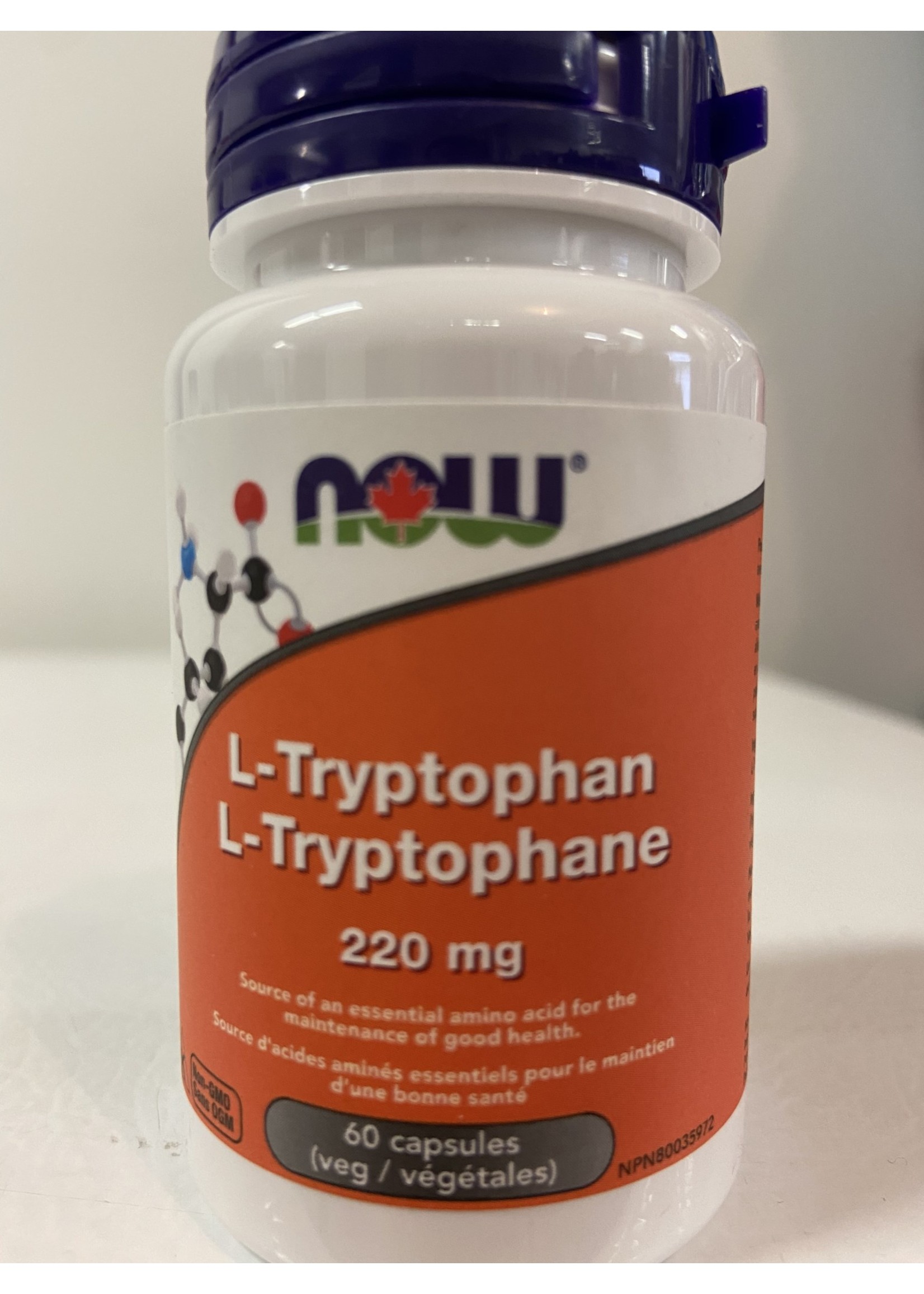 NOW Foods NOW Foods - L-Typtophan 220mg (60vcaps)