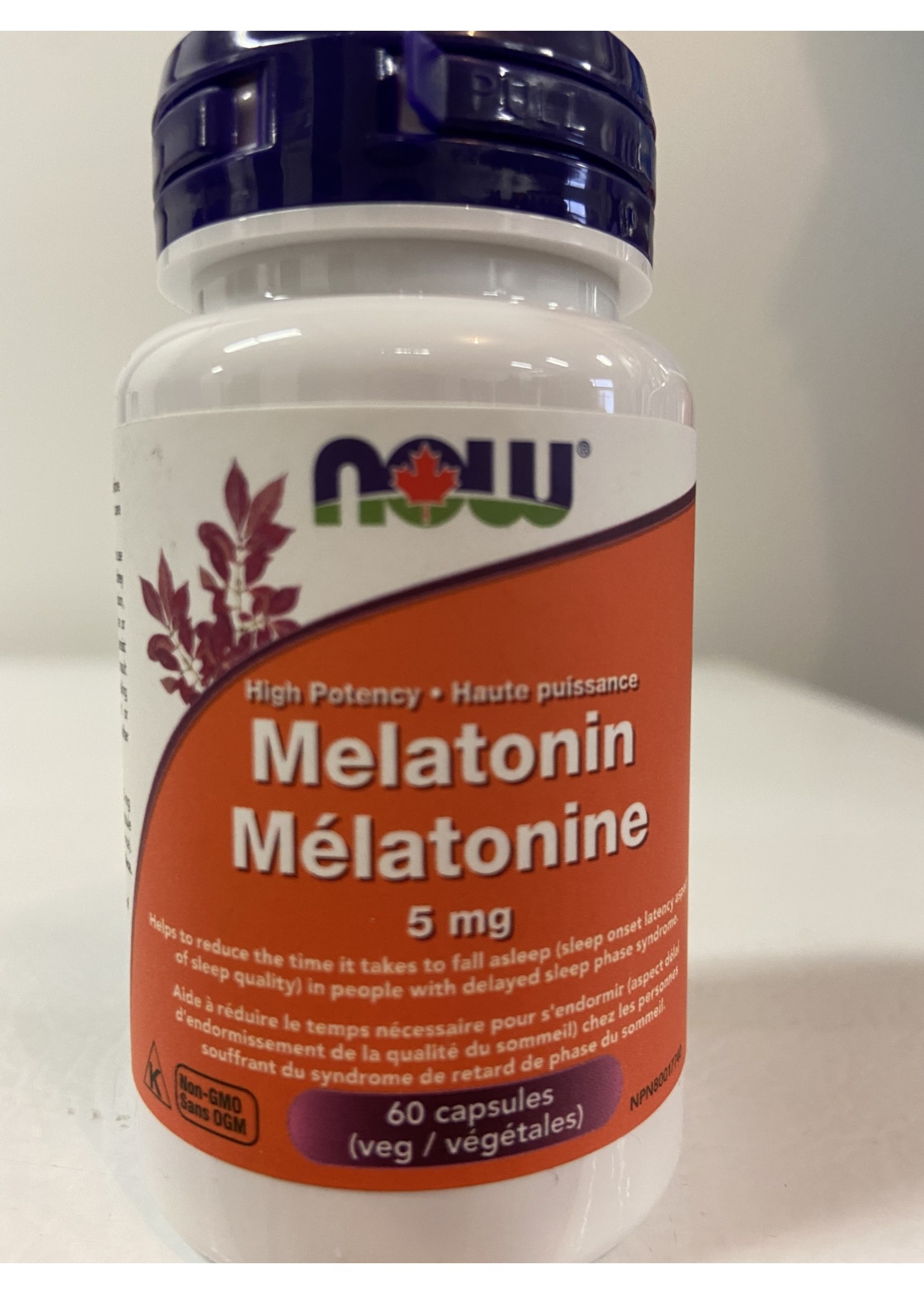 NOW Foods NOW Foods - Melatonin 5mg (60cap)