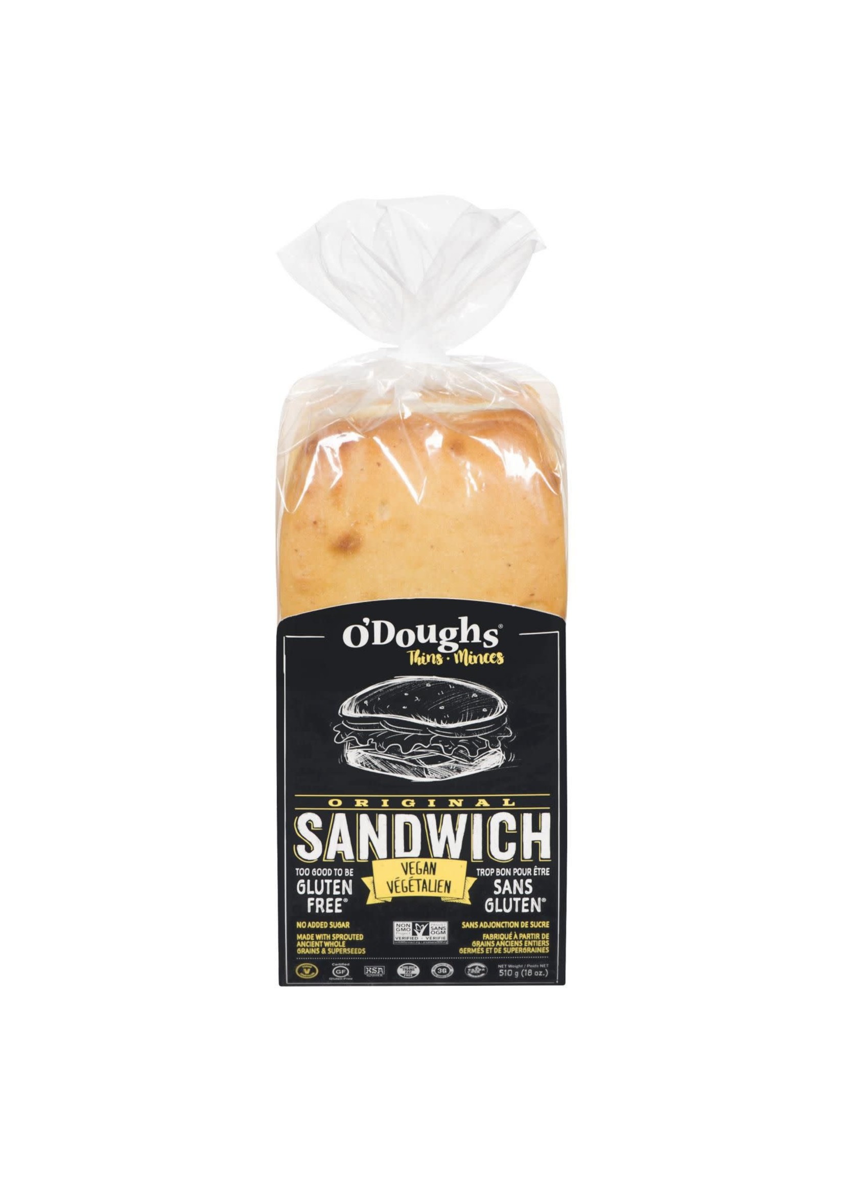 O'Doughs O'Doughs - Sandwich Thins, Original (510g)