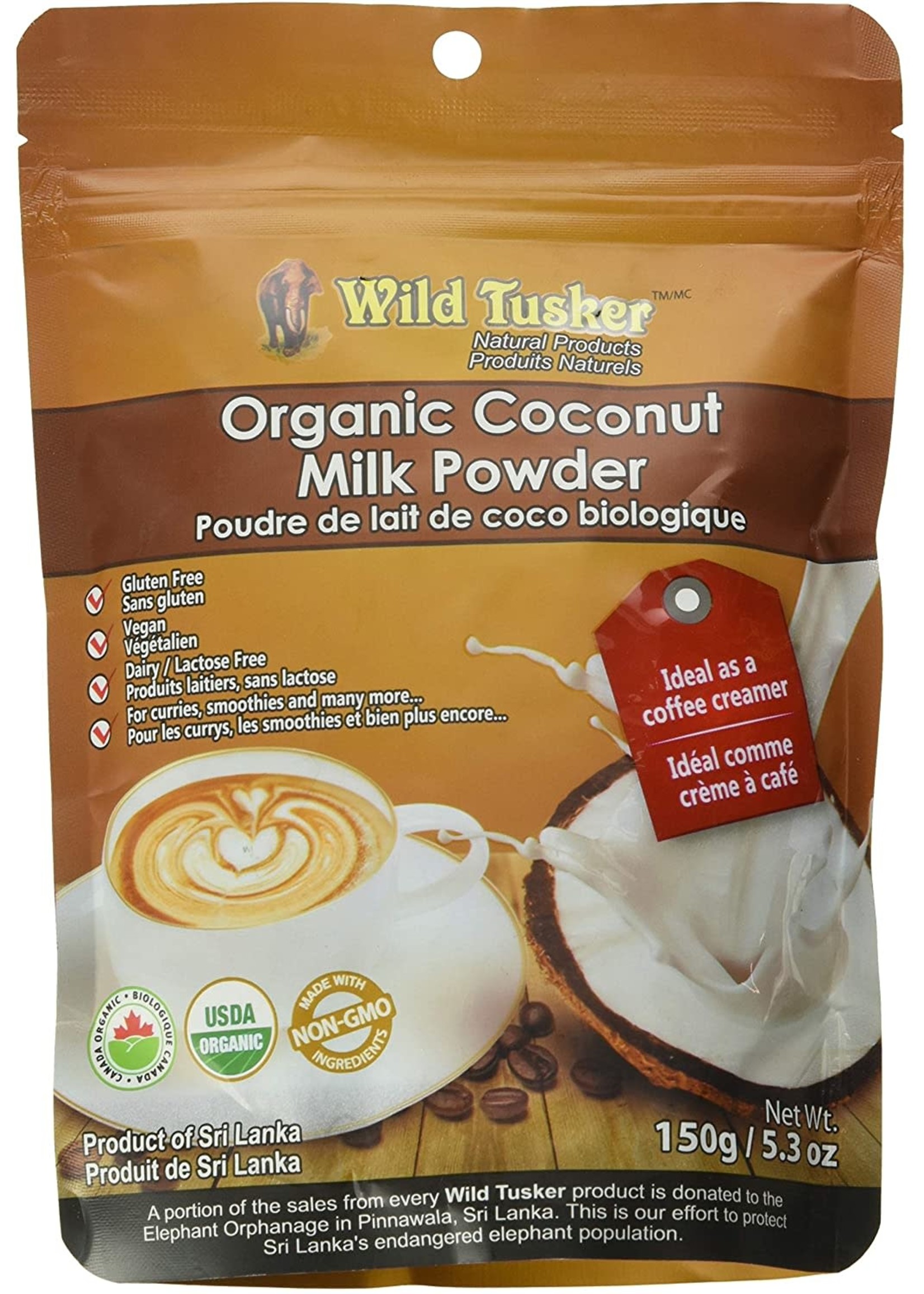 Wild Tusker Wild Tusker - Organic Coconut Milk Powder (150g)