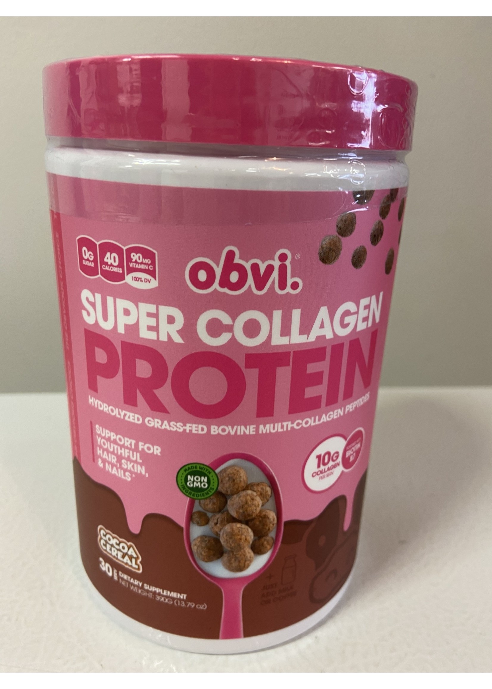 Obvi Obvi - Super Collagen Protein, Cocoa Cereal (390g)