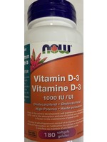 NOW Foods NOW Foods - Vitamin D3 1000 IU (180 softgel)