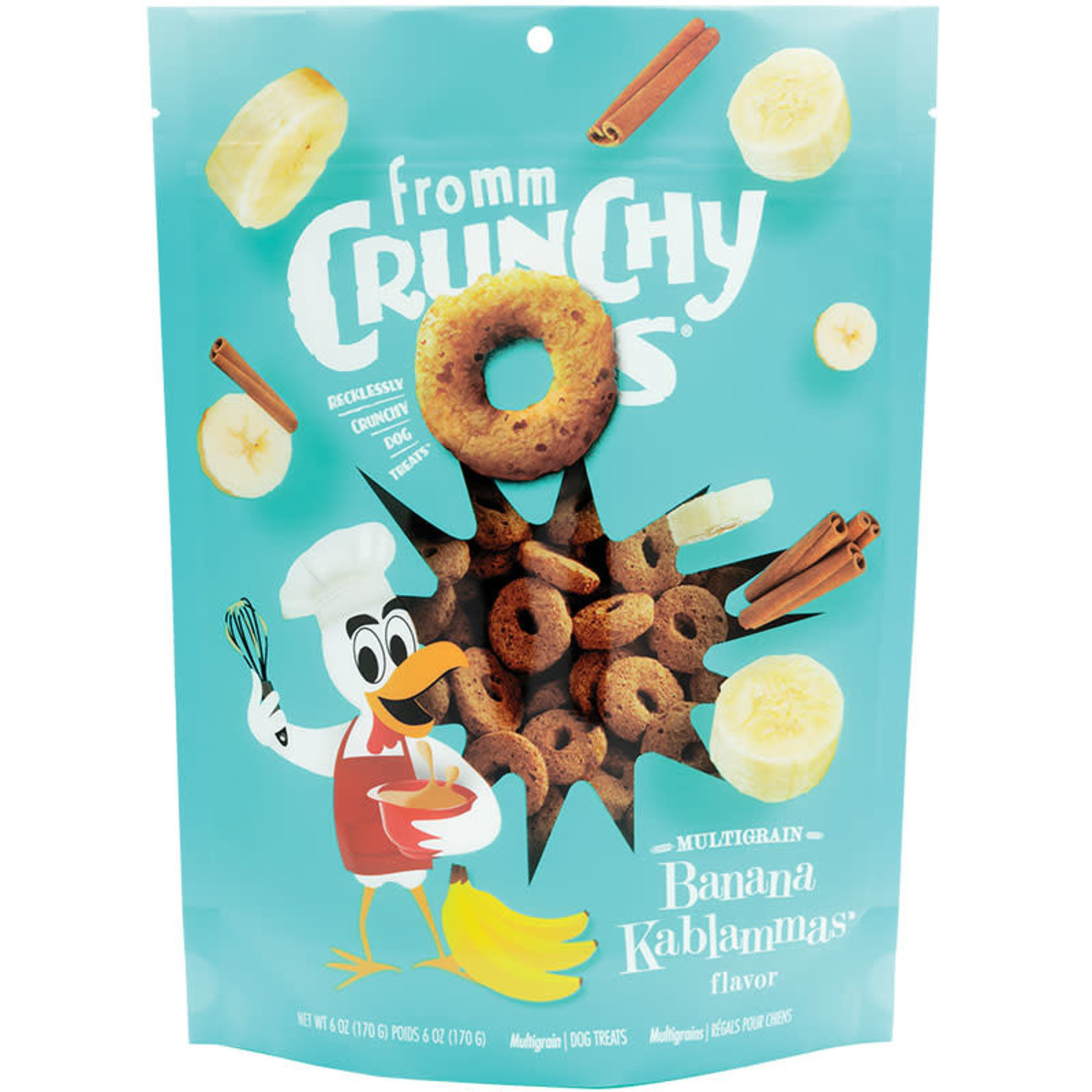 Fromm Fromm Crunchy O's Banana Kablammas 6oz