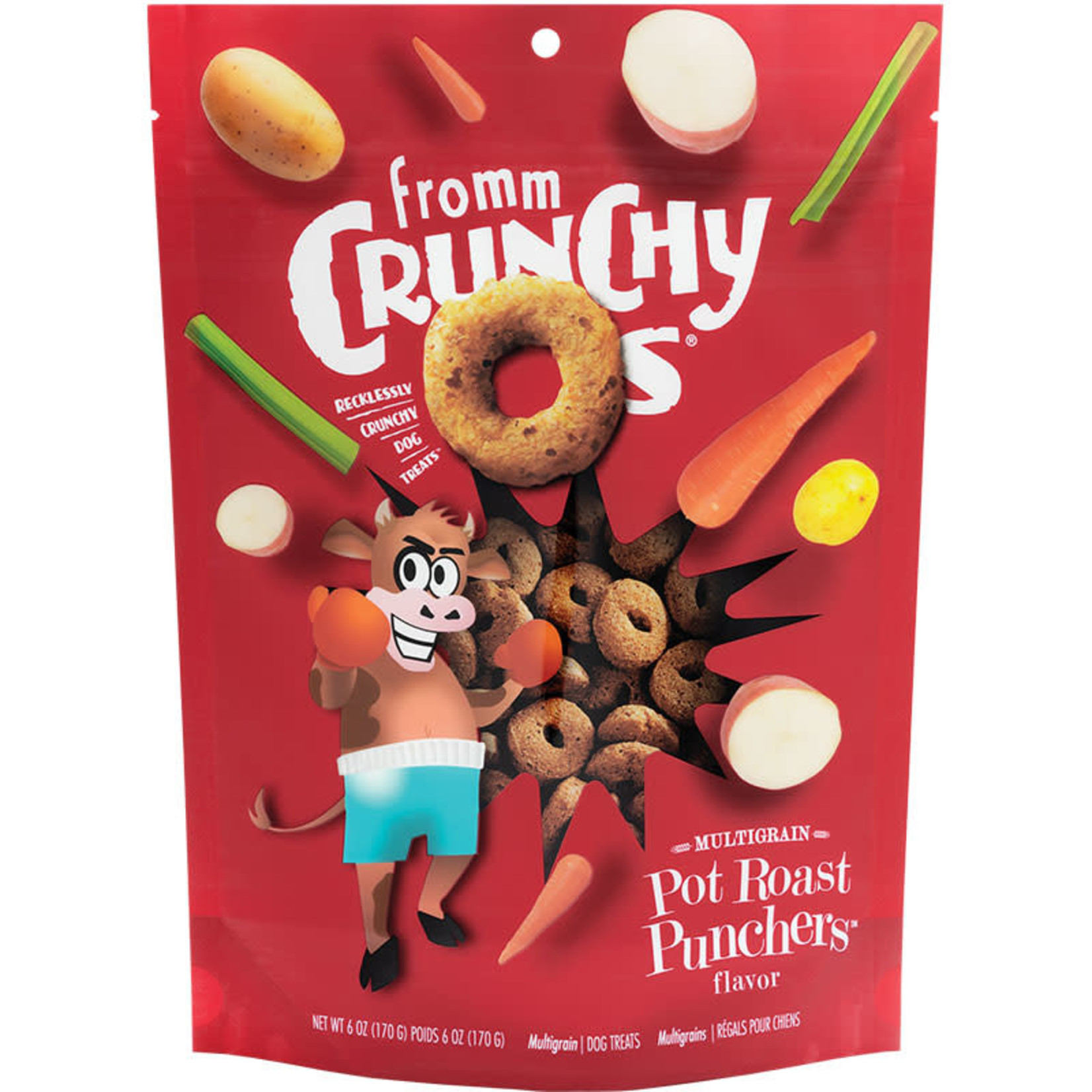 Fromm Fromm Crunchy O's Treats Pot Roast Punchers 6oz