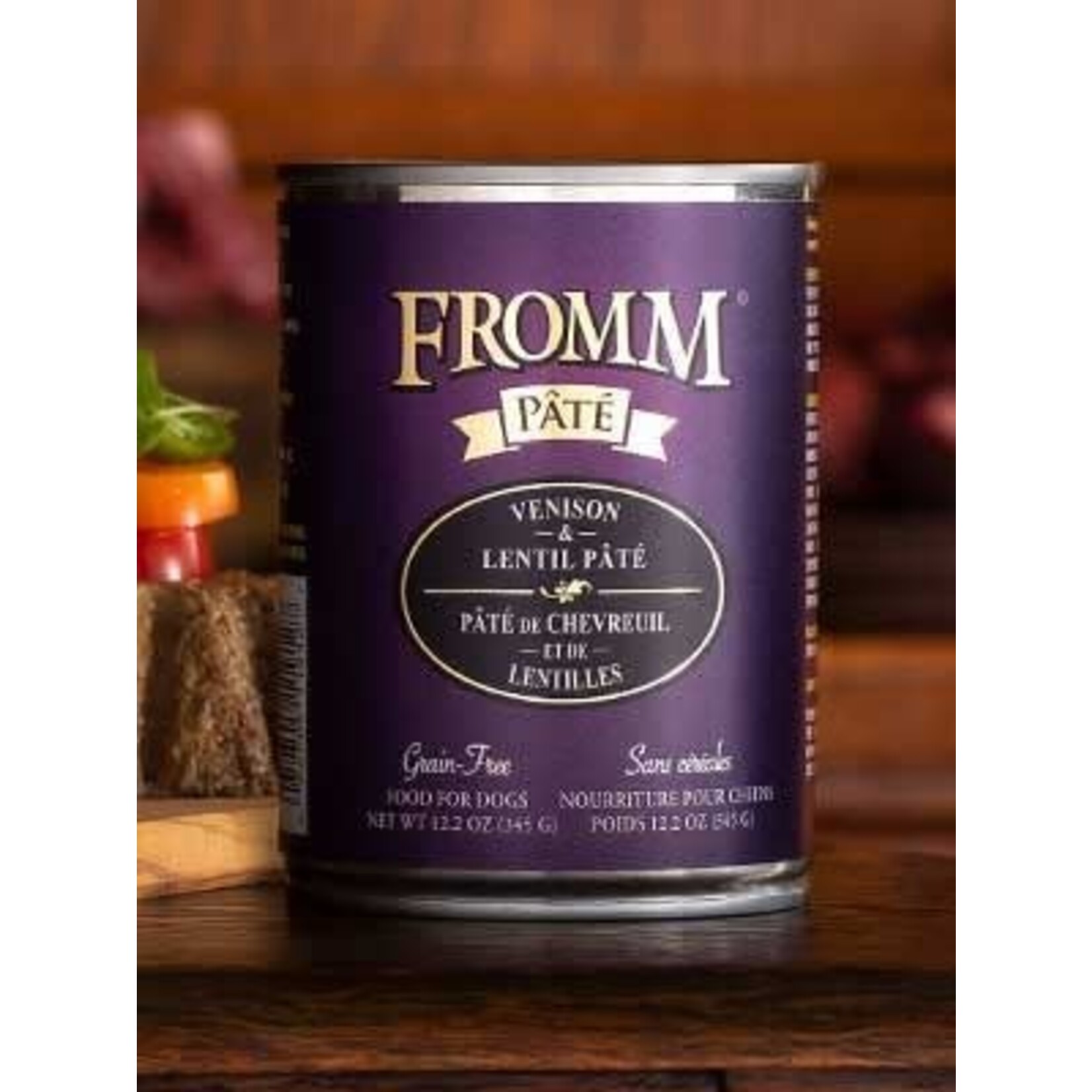 Fromm Fromm Pâté GF Venison & Lentil 12.2oz