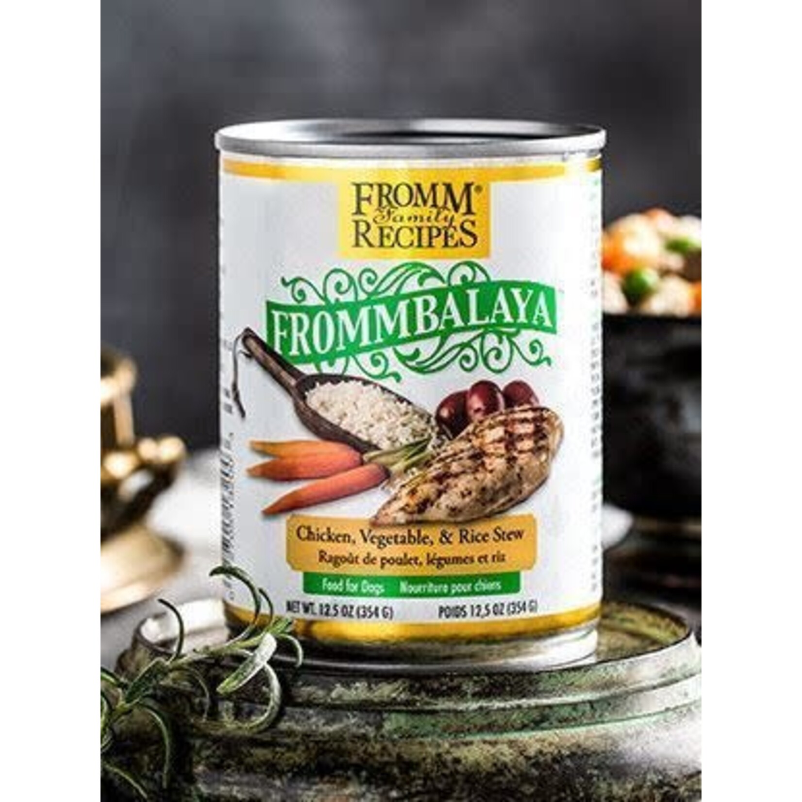 Fromm Frommbalaya Dog Can Stew Chicken, Vegetable & Rice 12.5oz