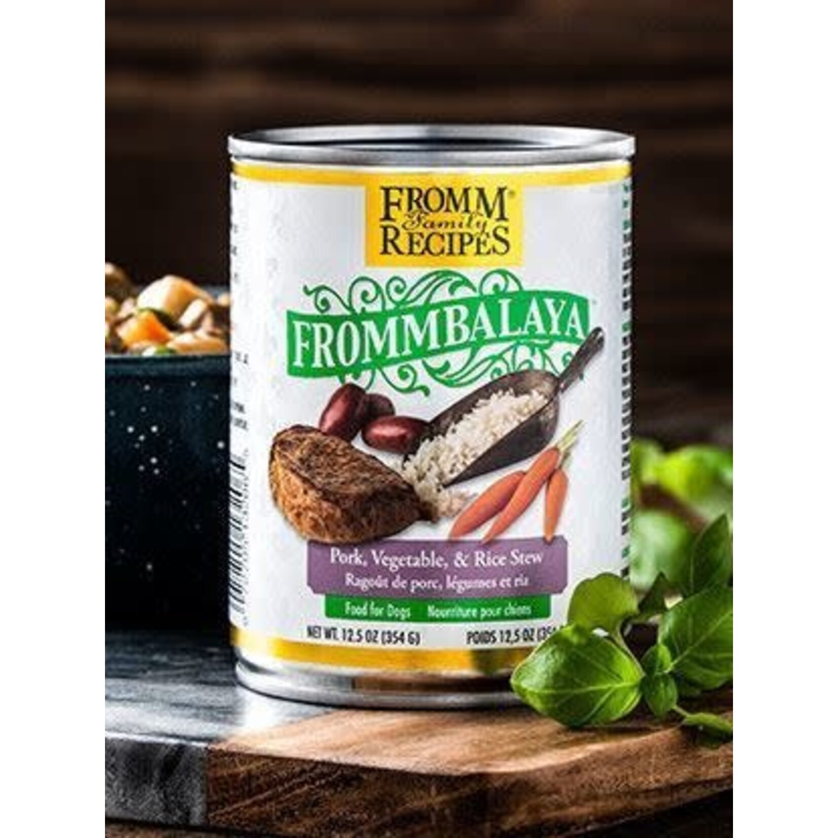 Fromm Frommbalaya Dog Can Stew Pork, Vegetable & Rice 12.5oz