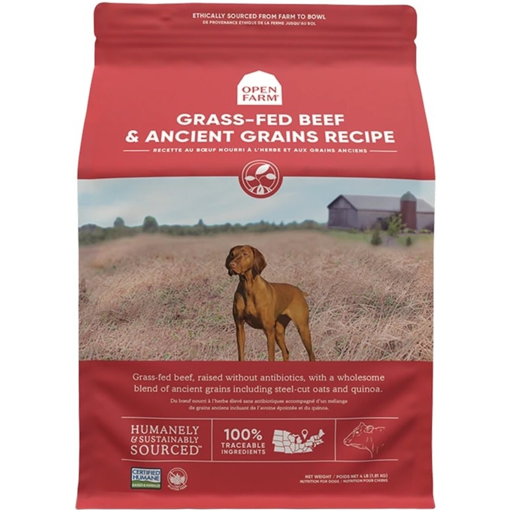 Open Farm Open Farm Ancient Grains Beef 11lb