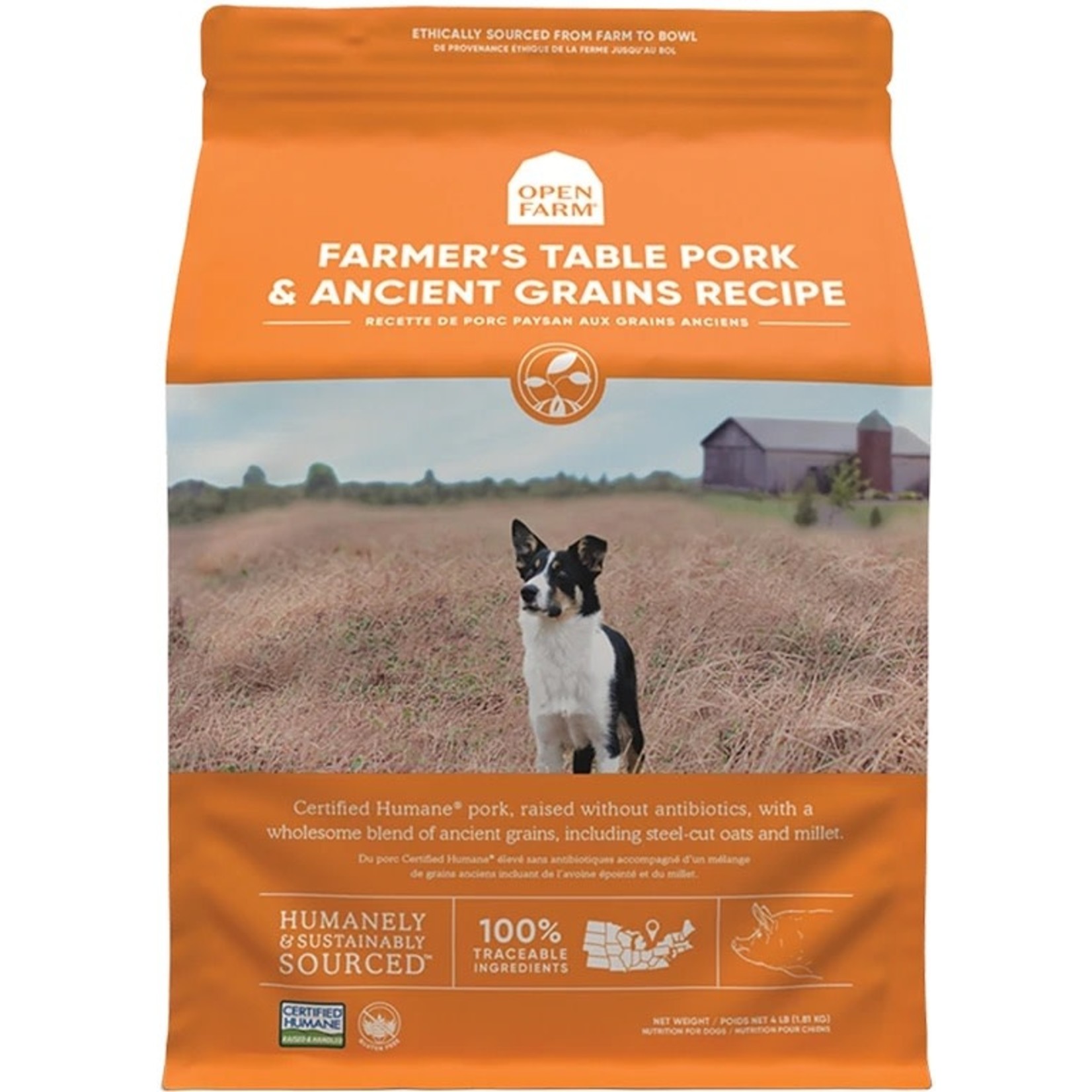Open Farm Open Farm Ancient Grains Pork 11lb