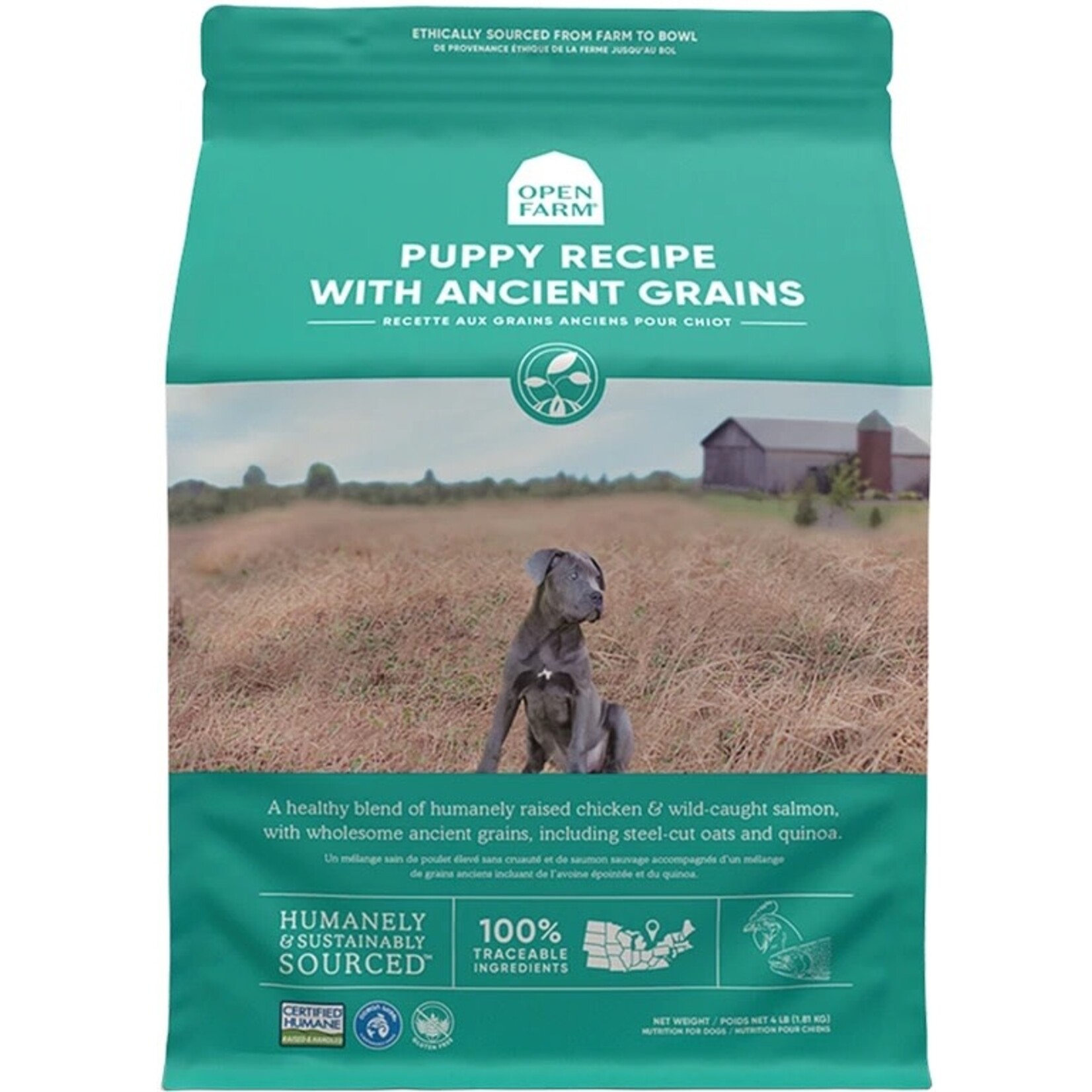 Open Farm Open Farm Ancient Grains Puppy 22lb