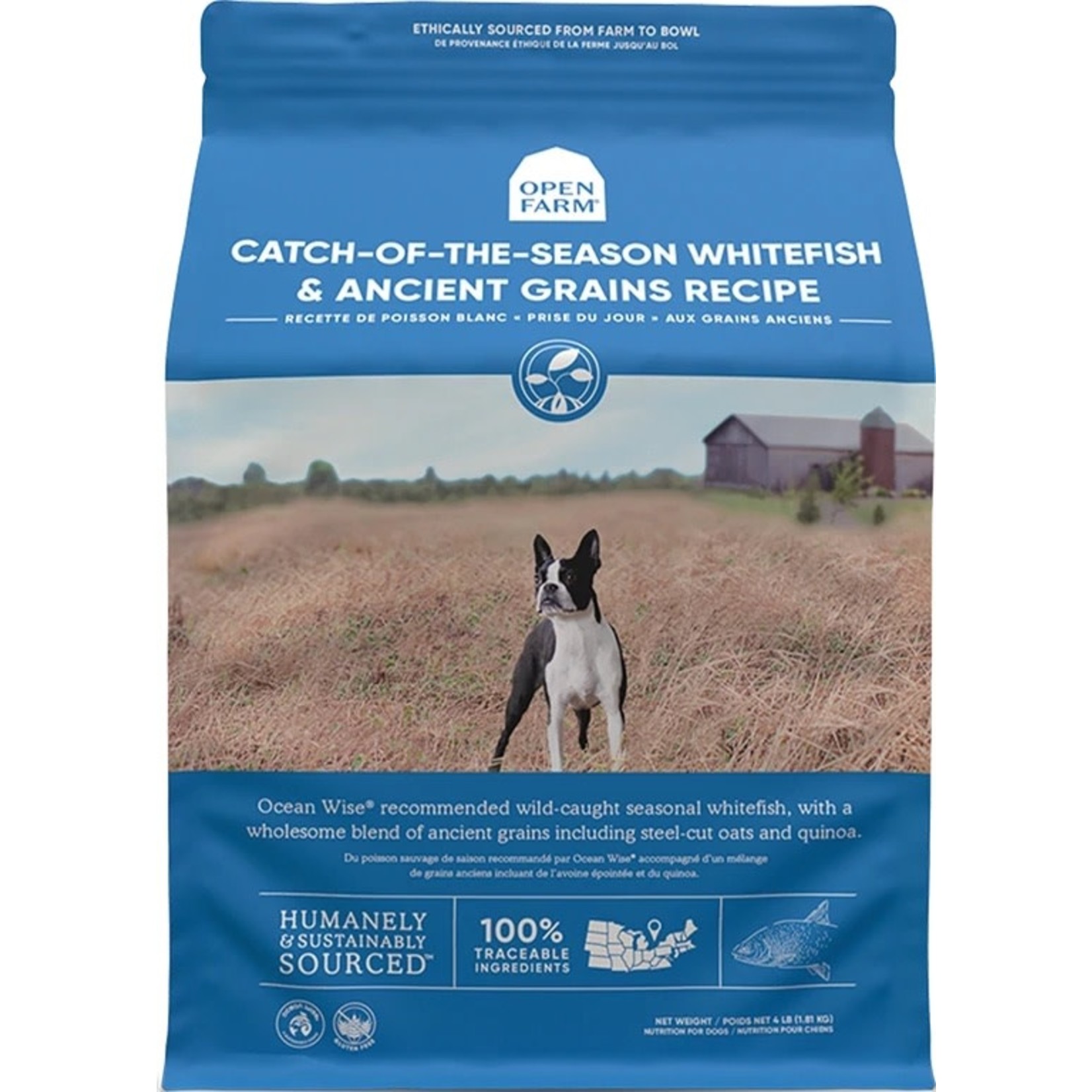 Open Farm Open Farm Ancient Grains Whitefish 22lb