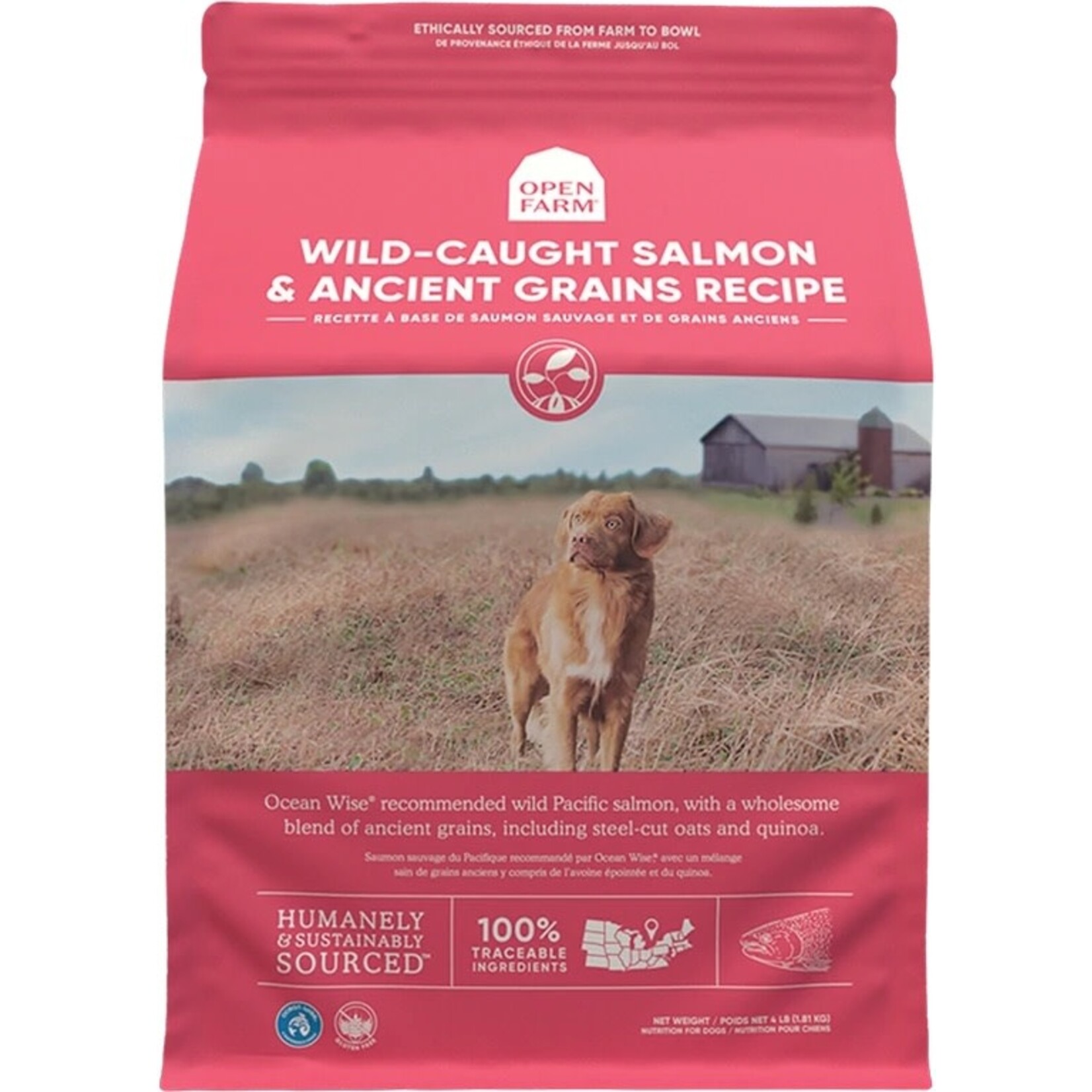 Open Farm Open Farm Ancient Grains Salmon 22lb