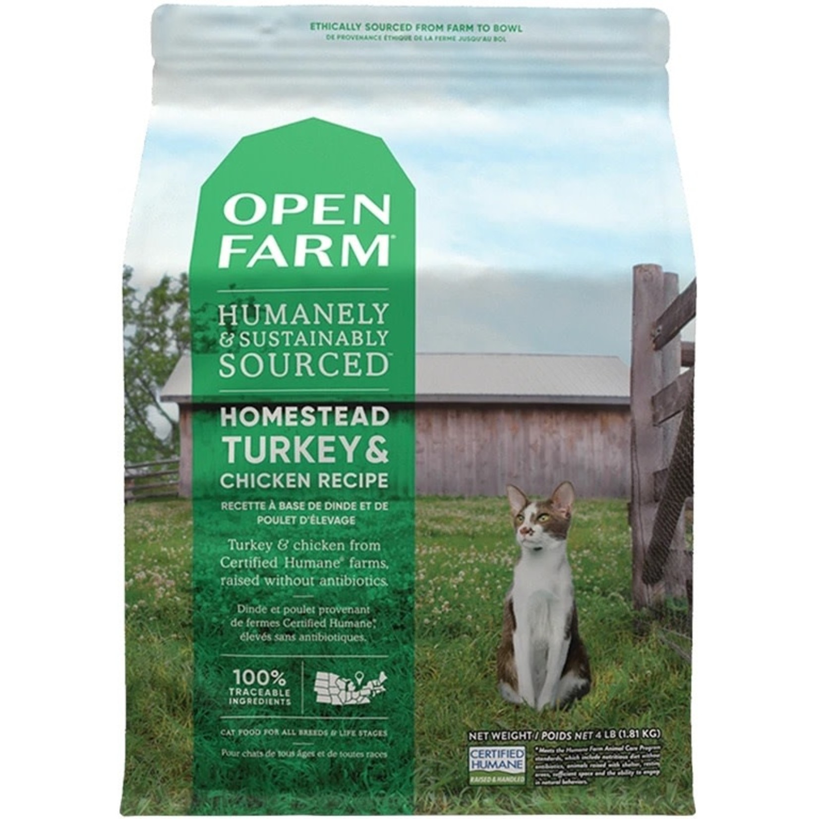 Open Farm Open Farm Cat GF Turkey & Chicken 4lb