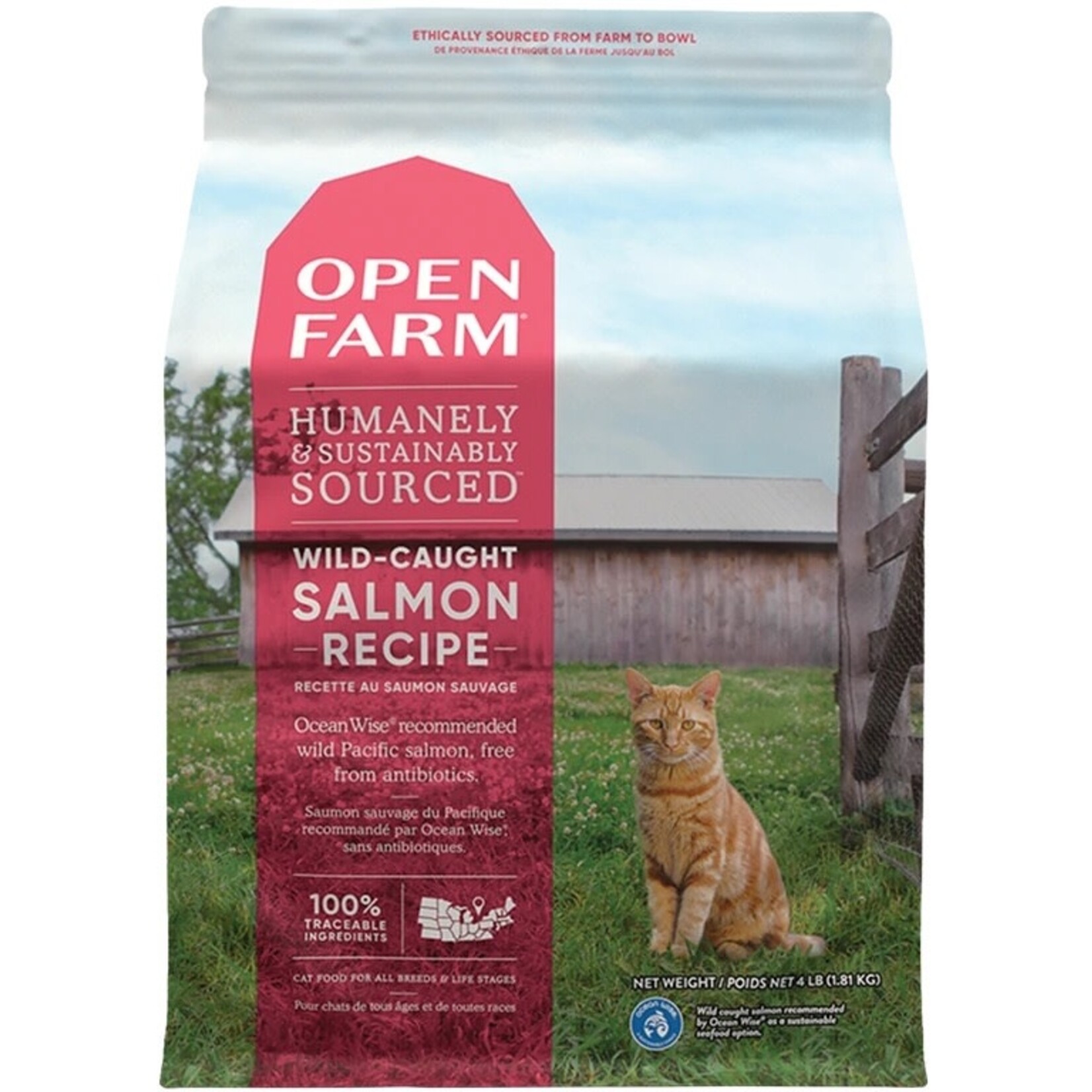 Open Farm Open Farm Cat GF Salmon 4lb