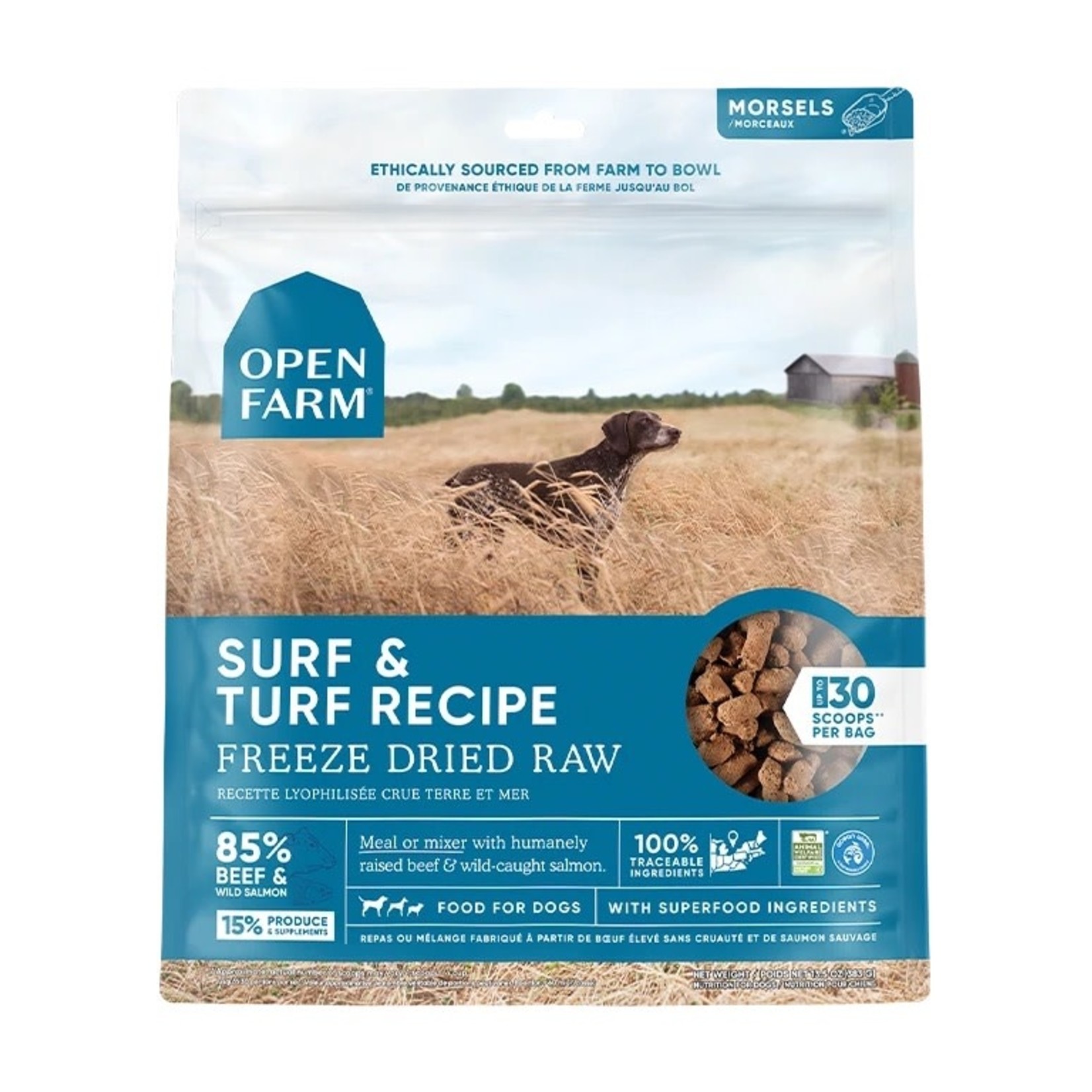 Open Farm Open Farm Dog FD Raw Surf & Turf 22oz