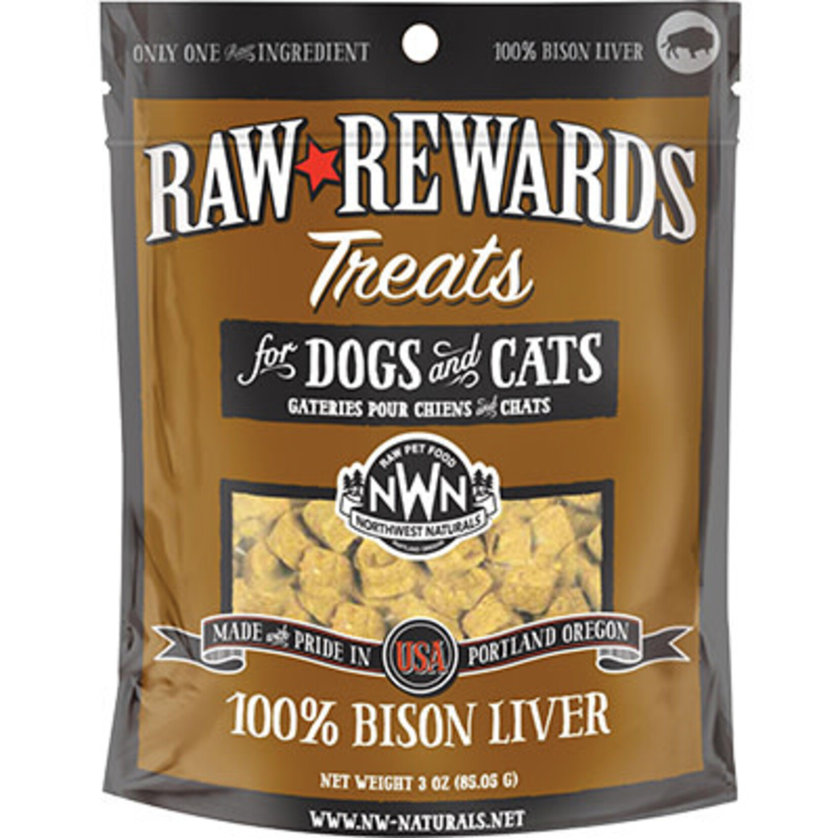 Northwest Naturals Northwest Nat FD Bison Liver 2.5oz