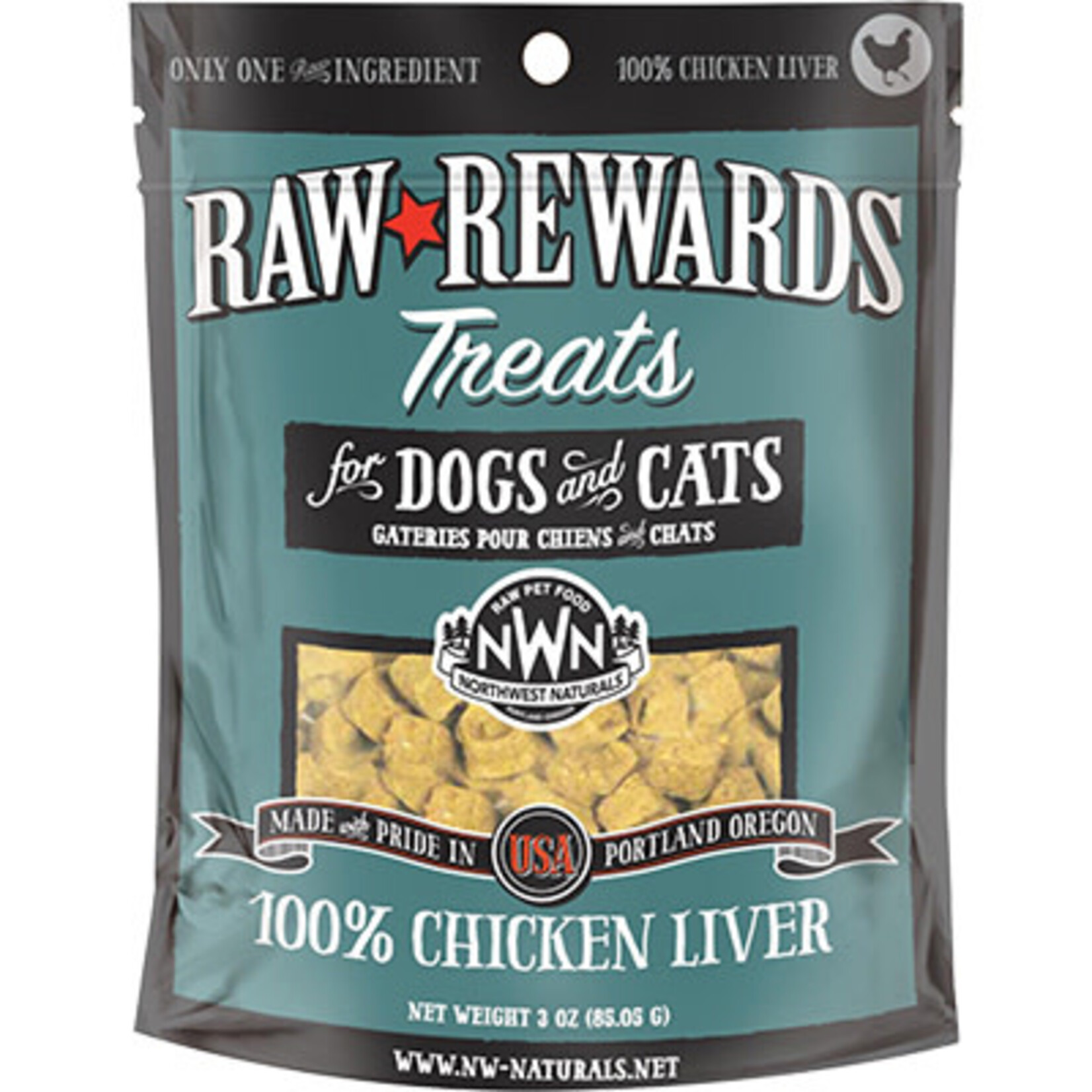 Northwest Naturals Northwest Nat FD Chicken Liver 3oz