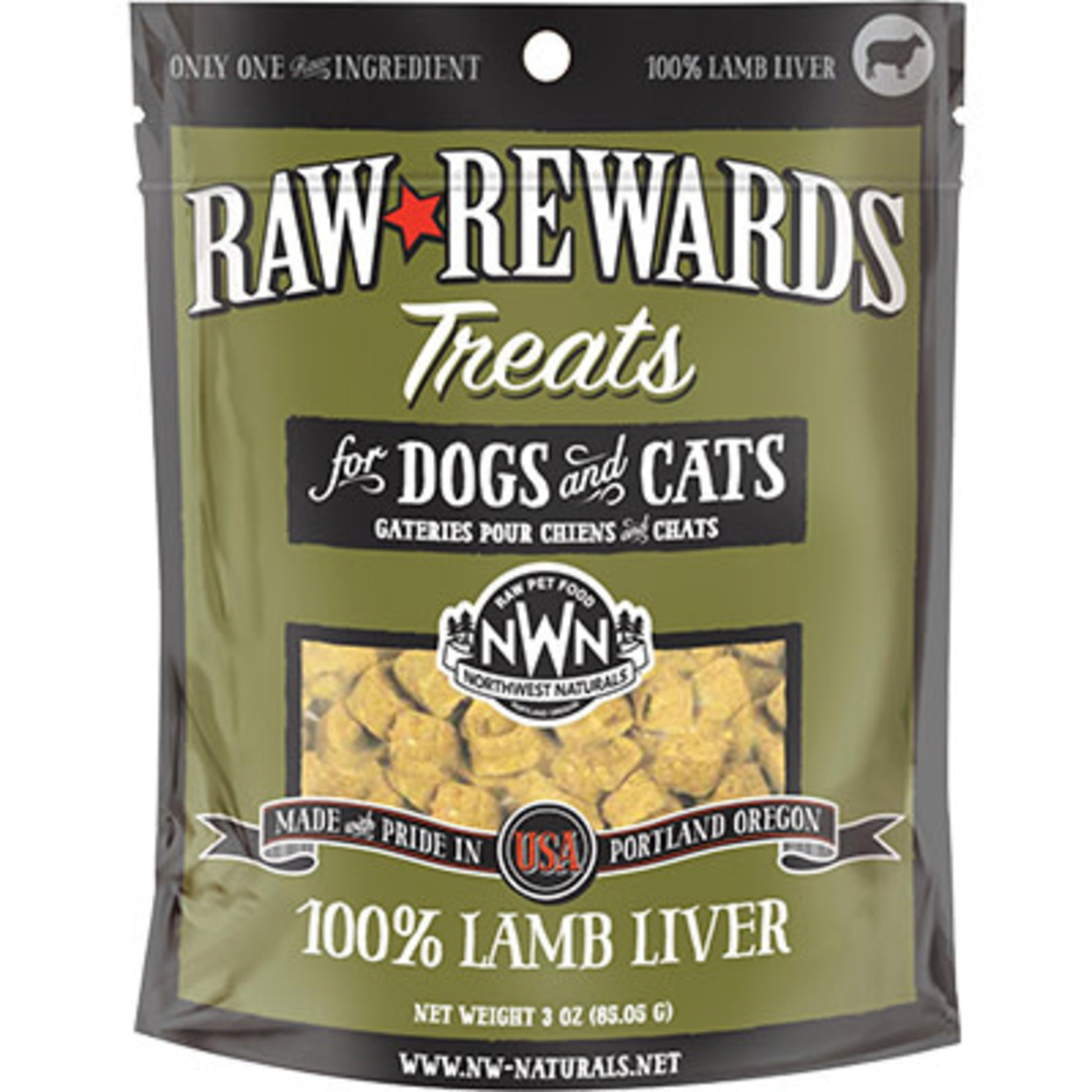 Northwest Naturals Northwest Nat FD Lamb Liver 3oz