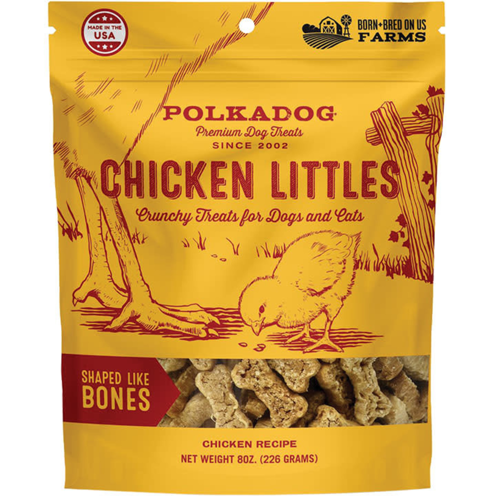 Polka Dog Bakery Polka Dog Bones Chicken Littles 7oz