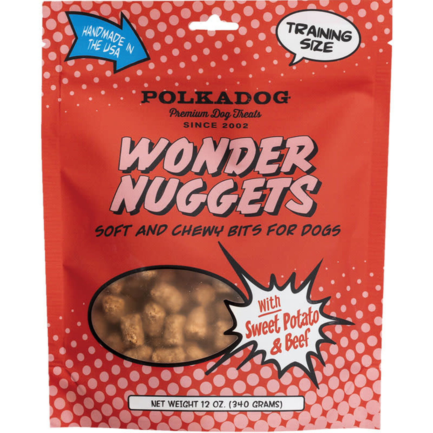 Polka Dog Bakery Polka Dog Wonder Nuggets SP Beef 10oz
