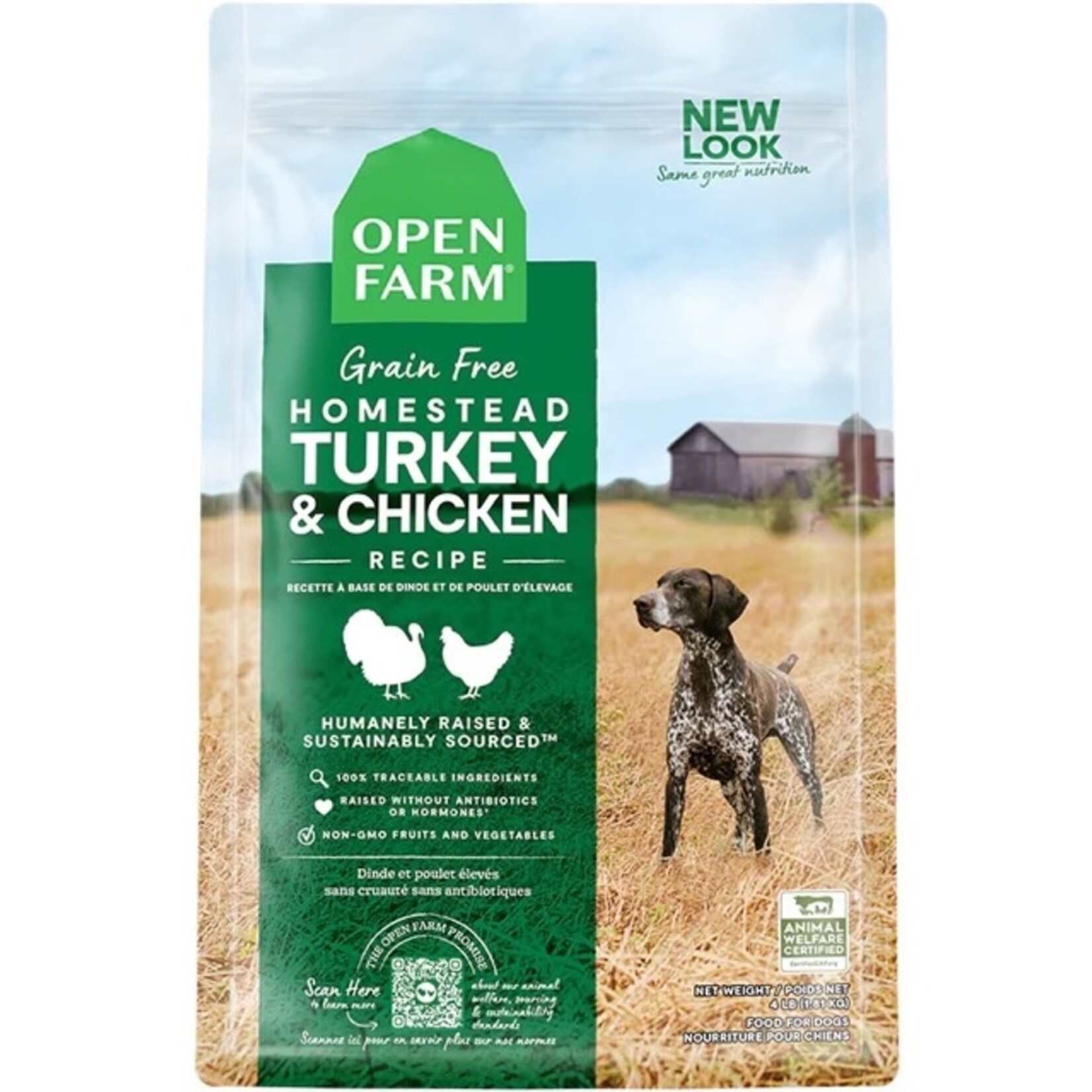Open Farm Open Farm GF Turkey & Chicken 4lb