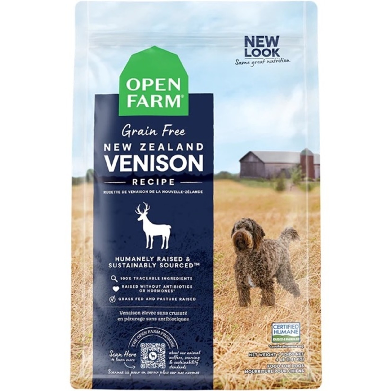 Open Farm Open Farm GF Venison 4lb