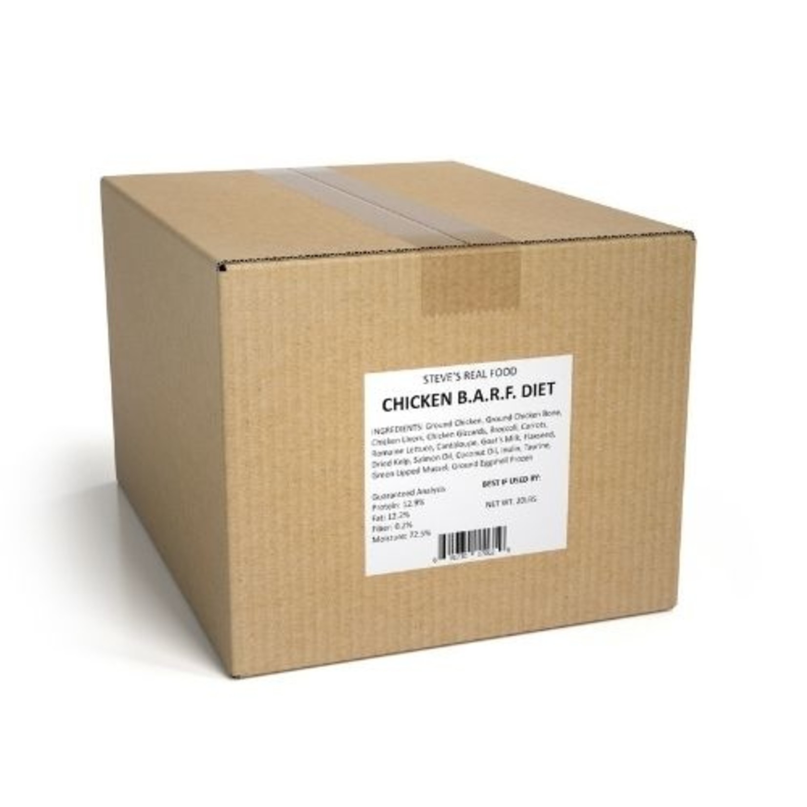 Steve’s Real Food Steve’s Real Food Raw Patties Chicken Bulk 20lb
