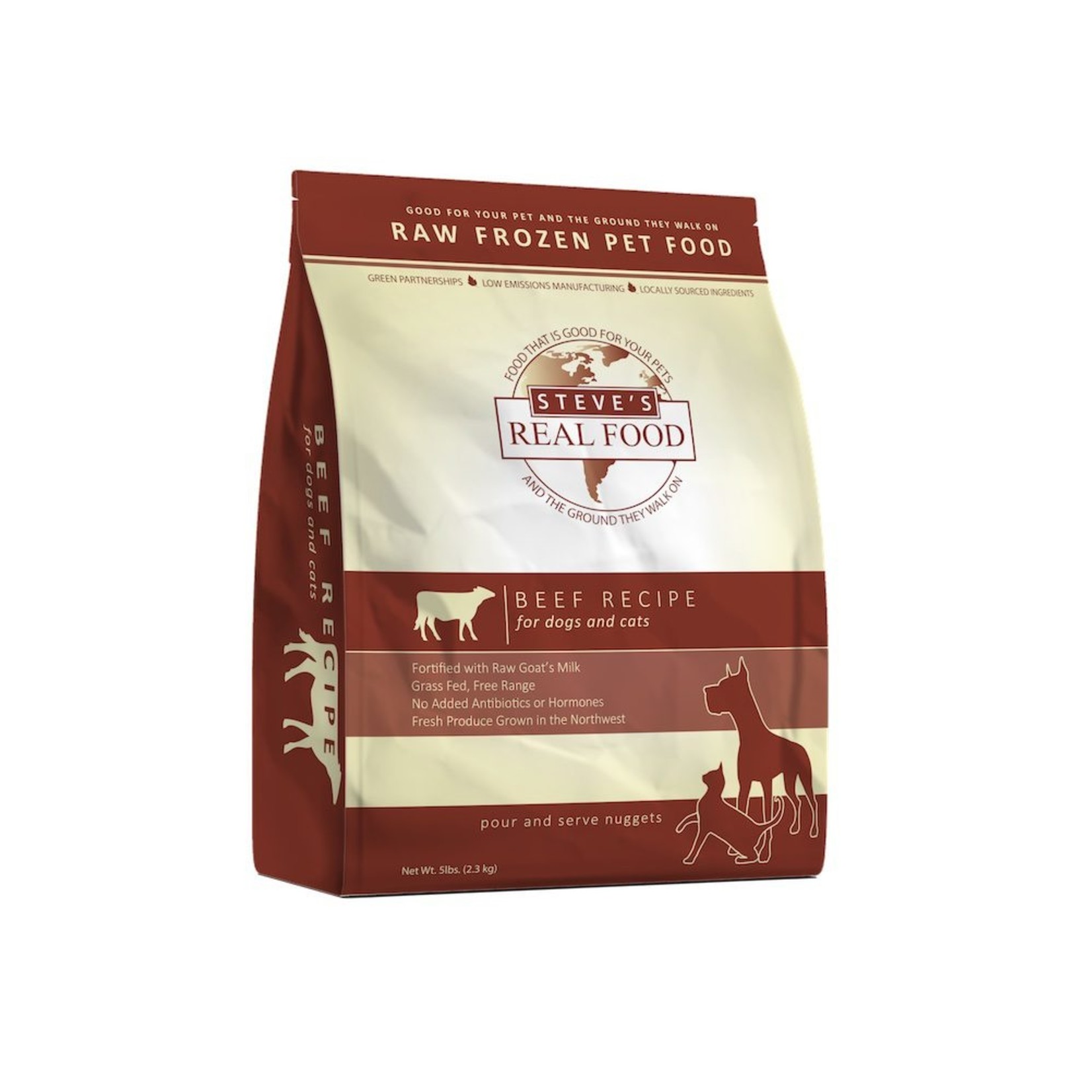 Steve’s Real Food Steve’s Real Food Raw Nuggets Beef 5lb