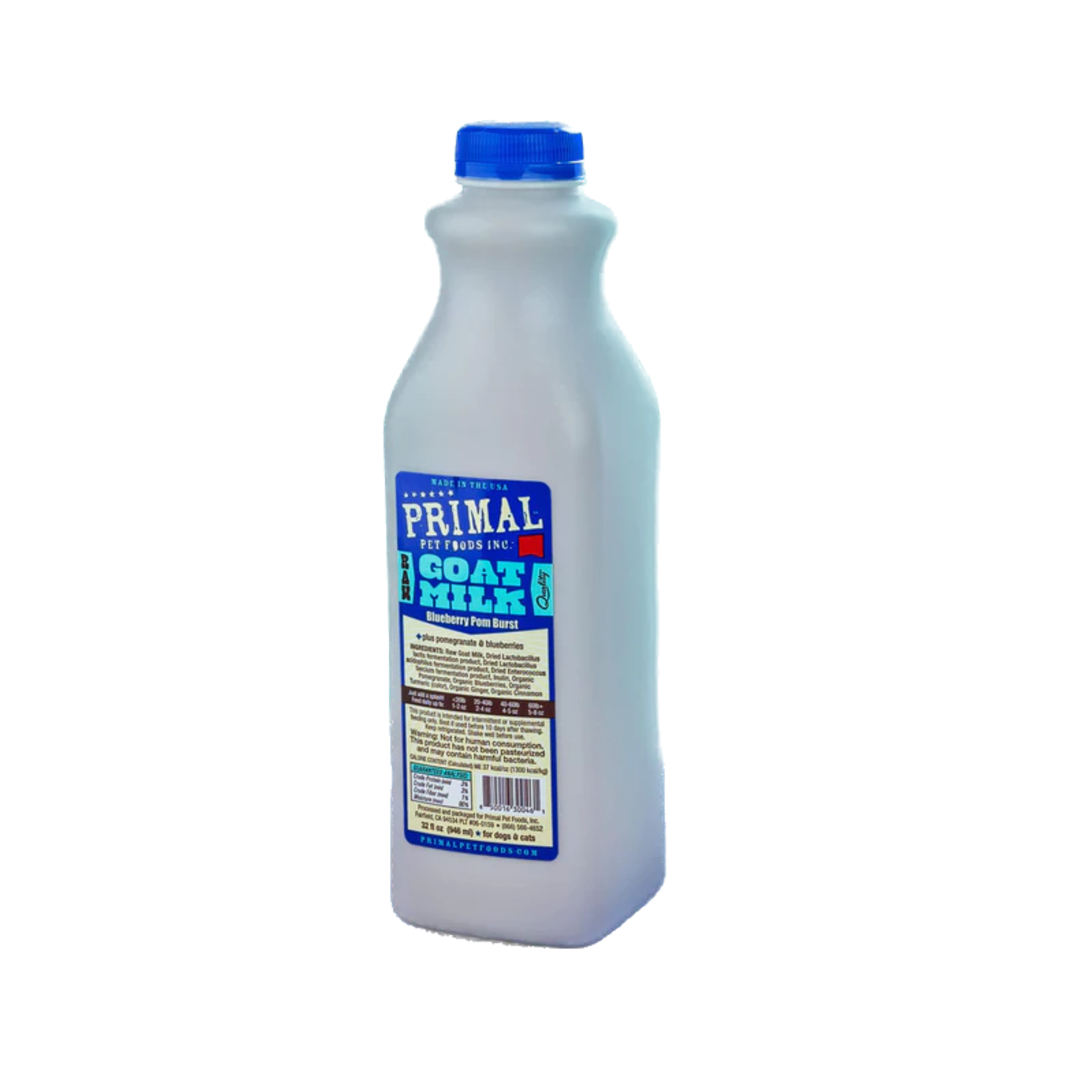 Primal Primal Raw Frozen Goat Milk Blueberry Pom Burst 32oz