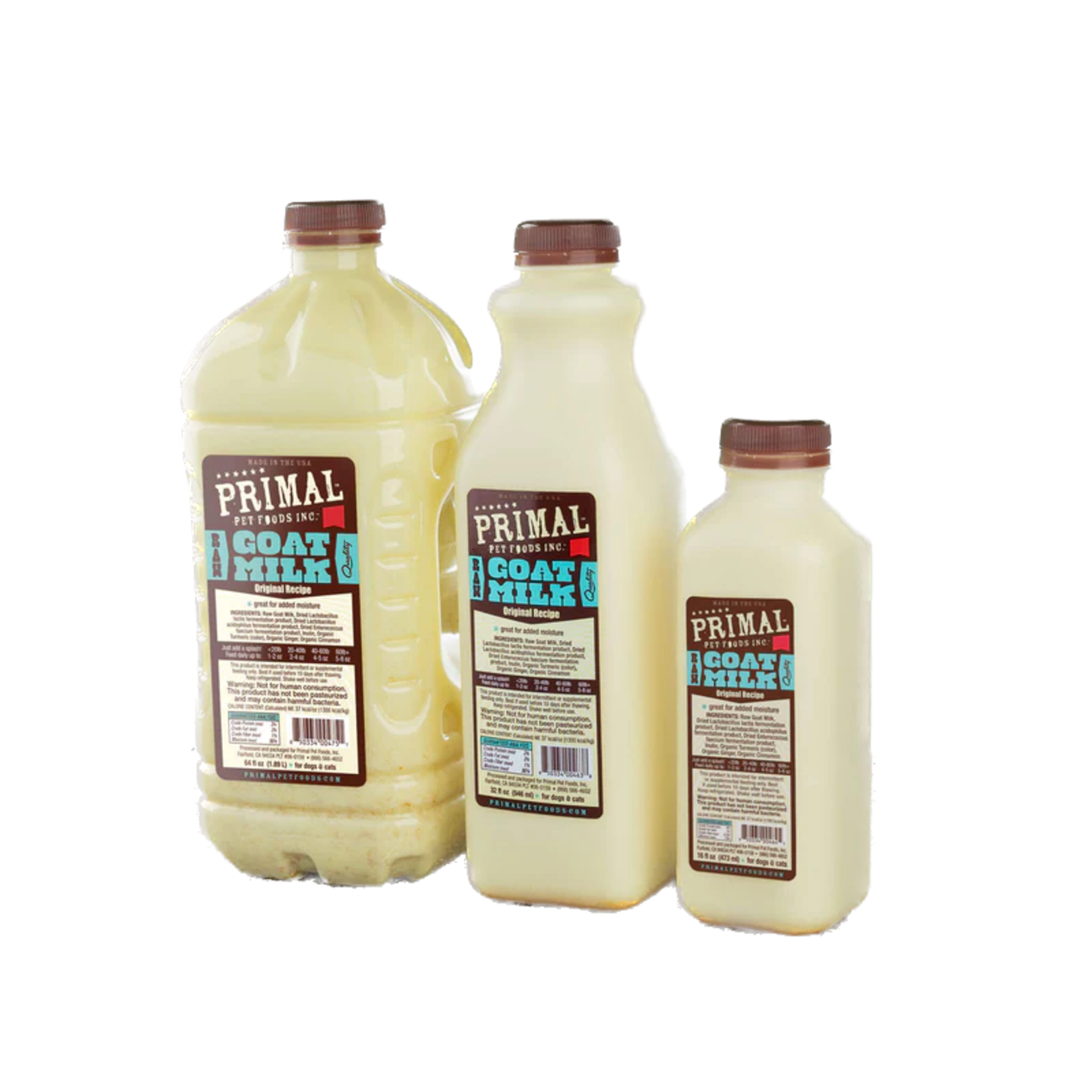 Primal Primal Raw Frozen Goat Milk 16oz