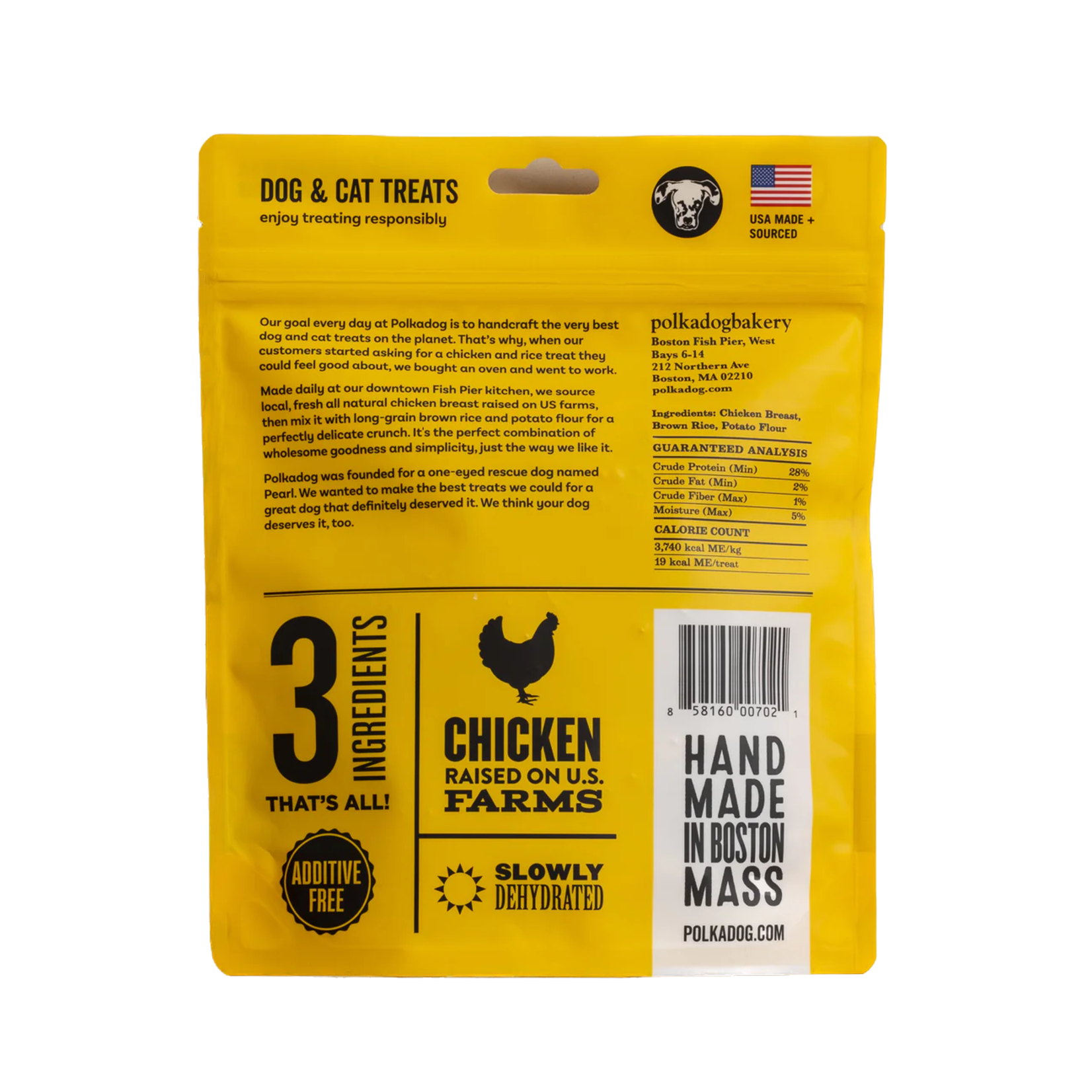 Polka Dog Bakery Polka Dog Bones Chicken Littles 7oz