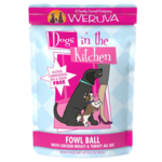 Weruva Dogs in the Kitchen Pouch Fowl Ball 2.8oz